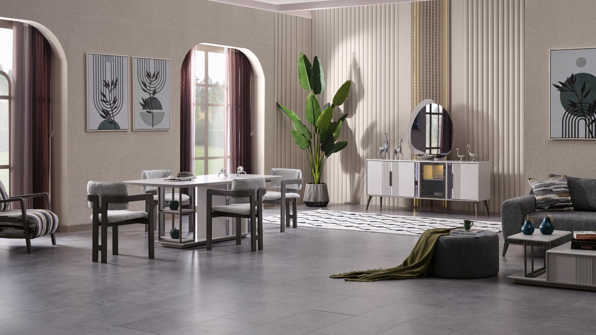 Cenova Esszimmer-Set