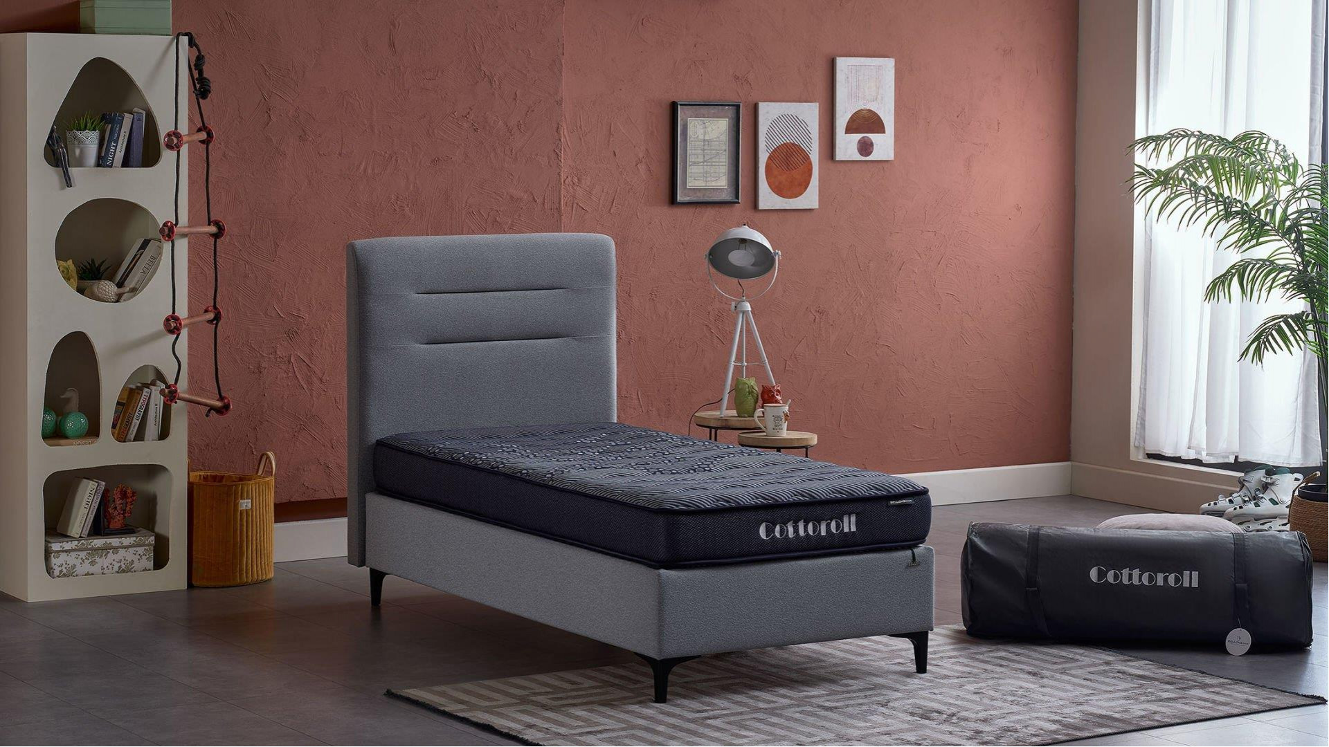 Cottoroll Rollpack Matratze - Blau