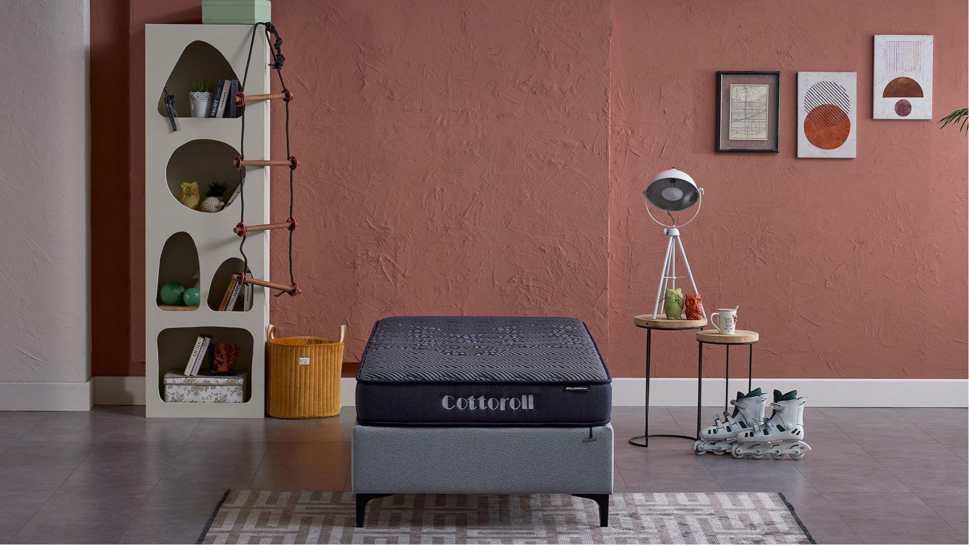 Cottoroll Rollpack Matratze - Blau