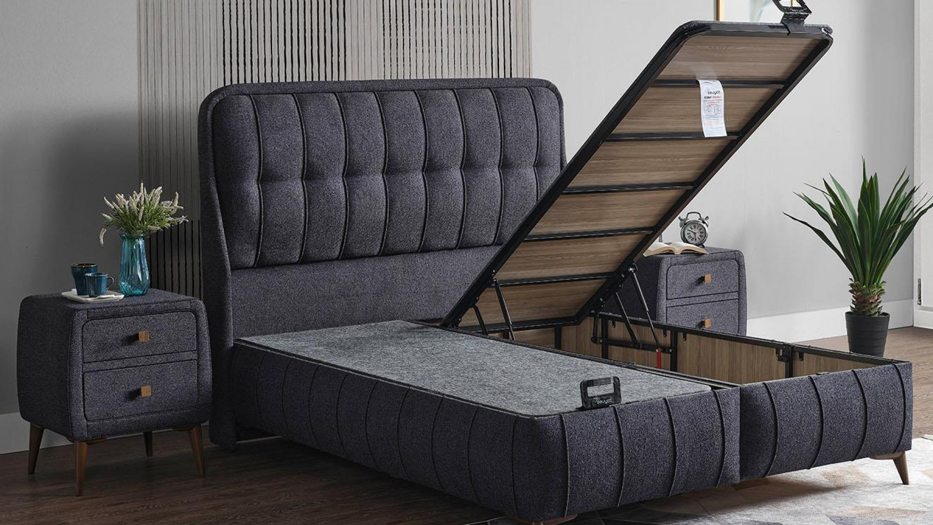 Empires Bettbox + Kopfteil