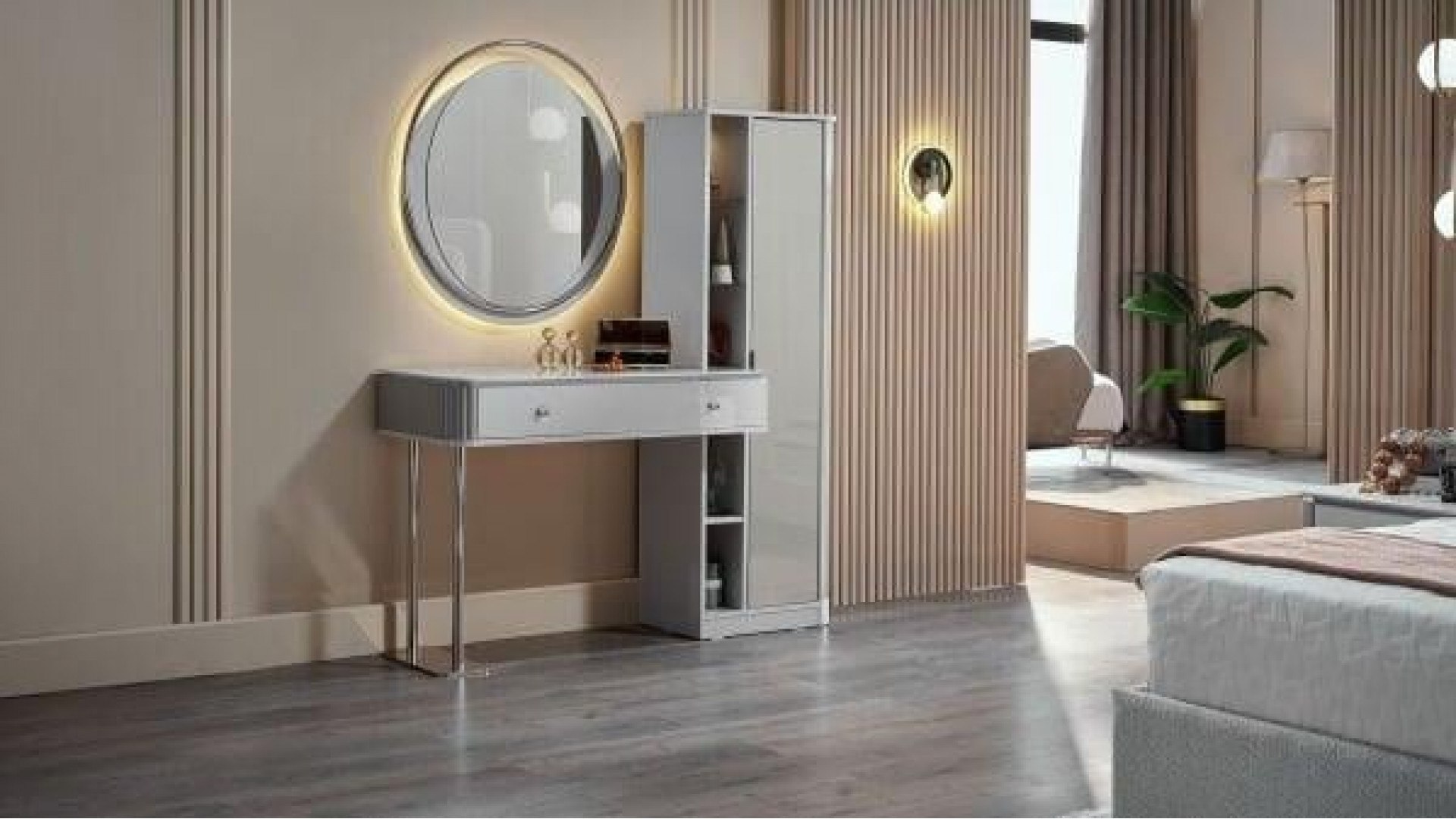 Estella Schminktisch + Spiegel