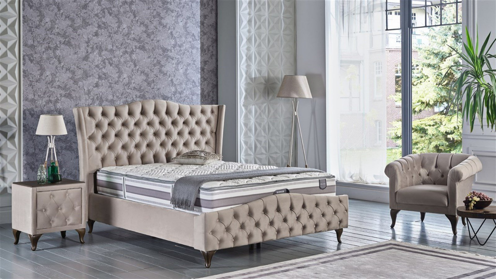 Estonya Bettbox + Kopfteil