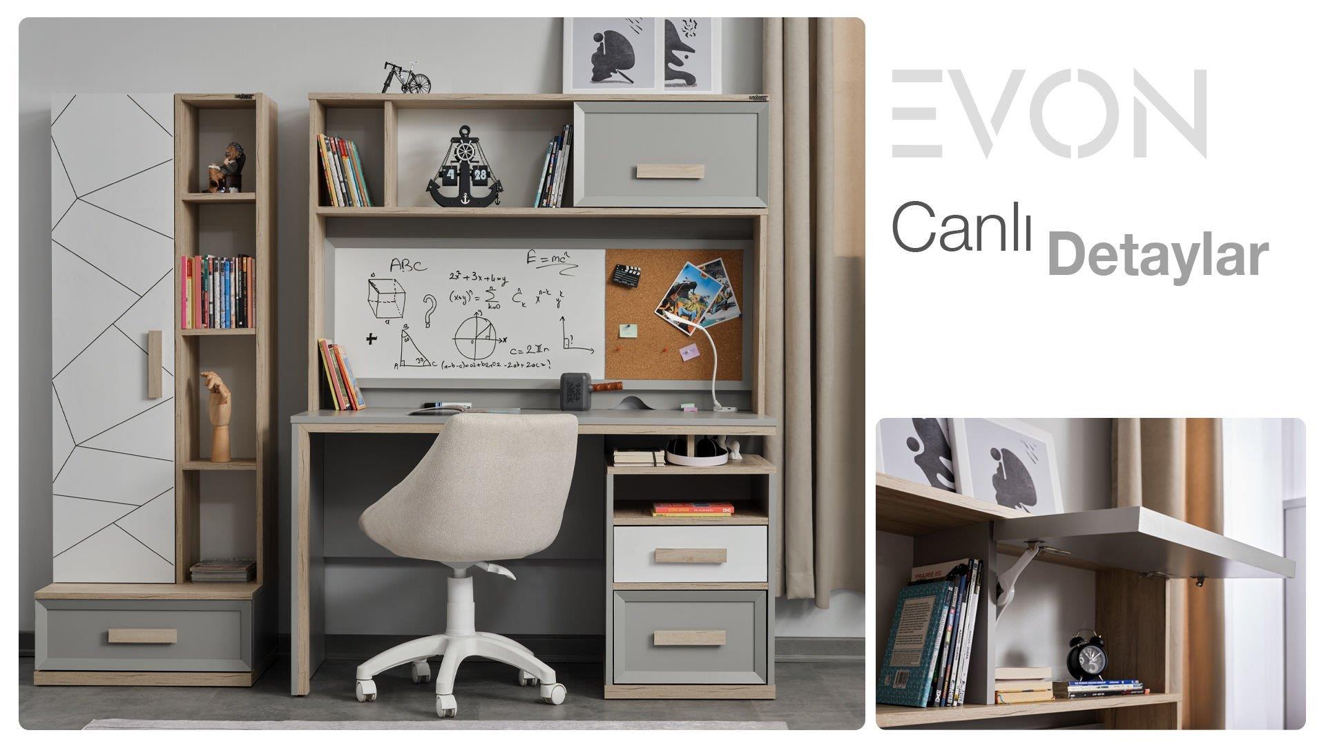 Evon Etagenbett Kinderzimmer Set