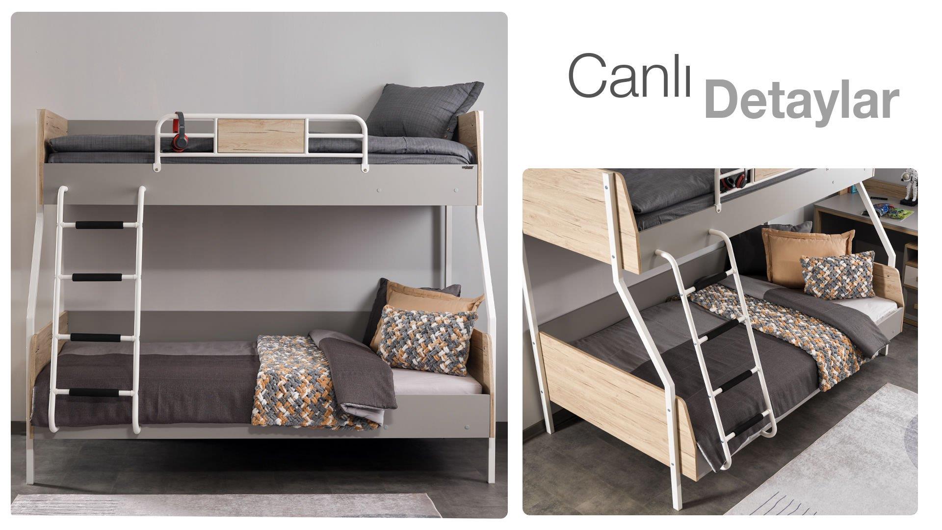 Evon Etagenbett Kinderzimmer Set