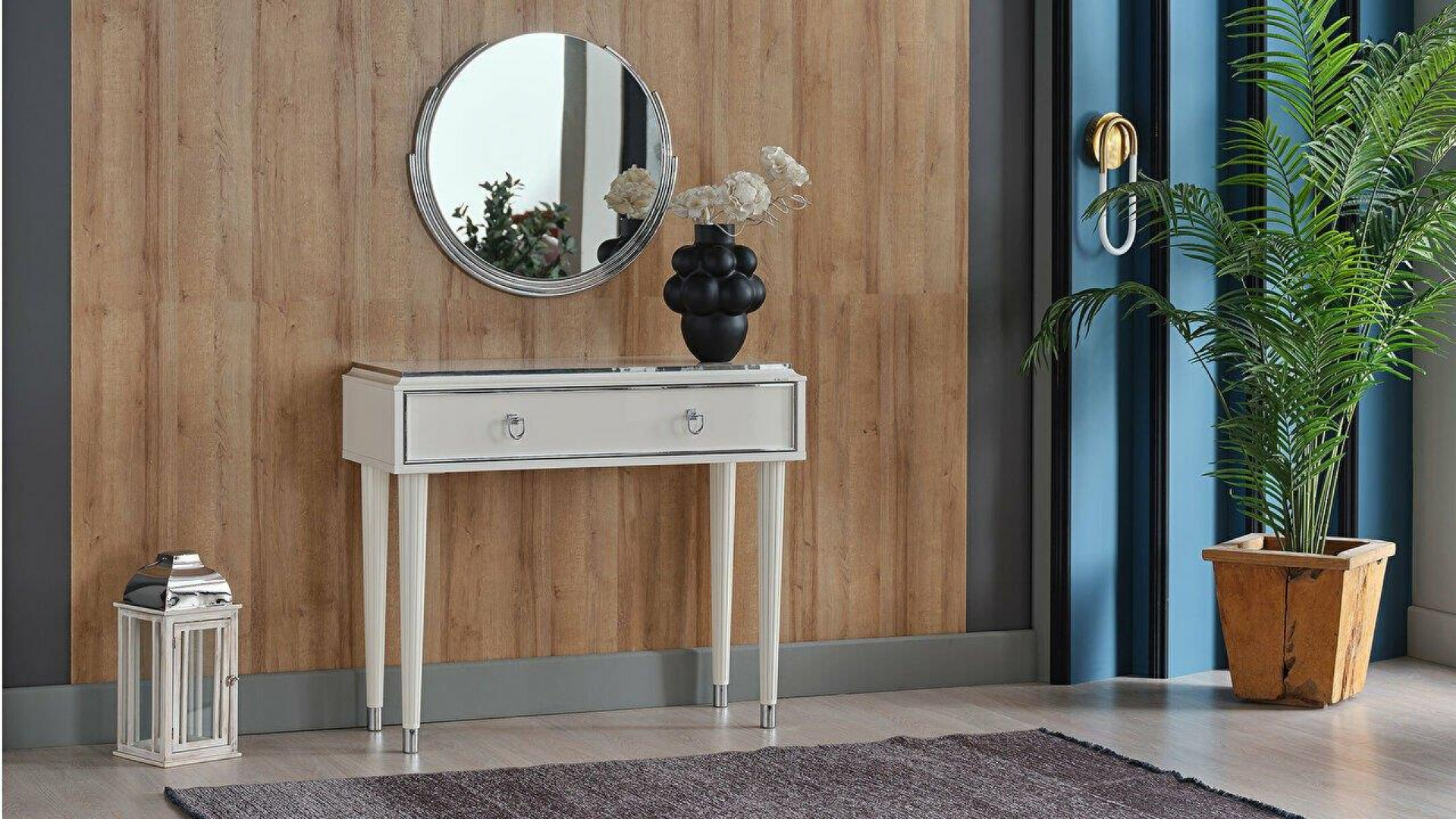 Gravita Schminktisch + Spiegel