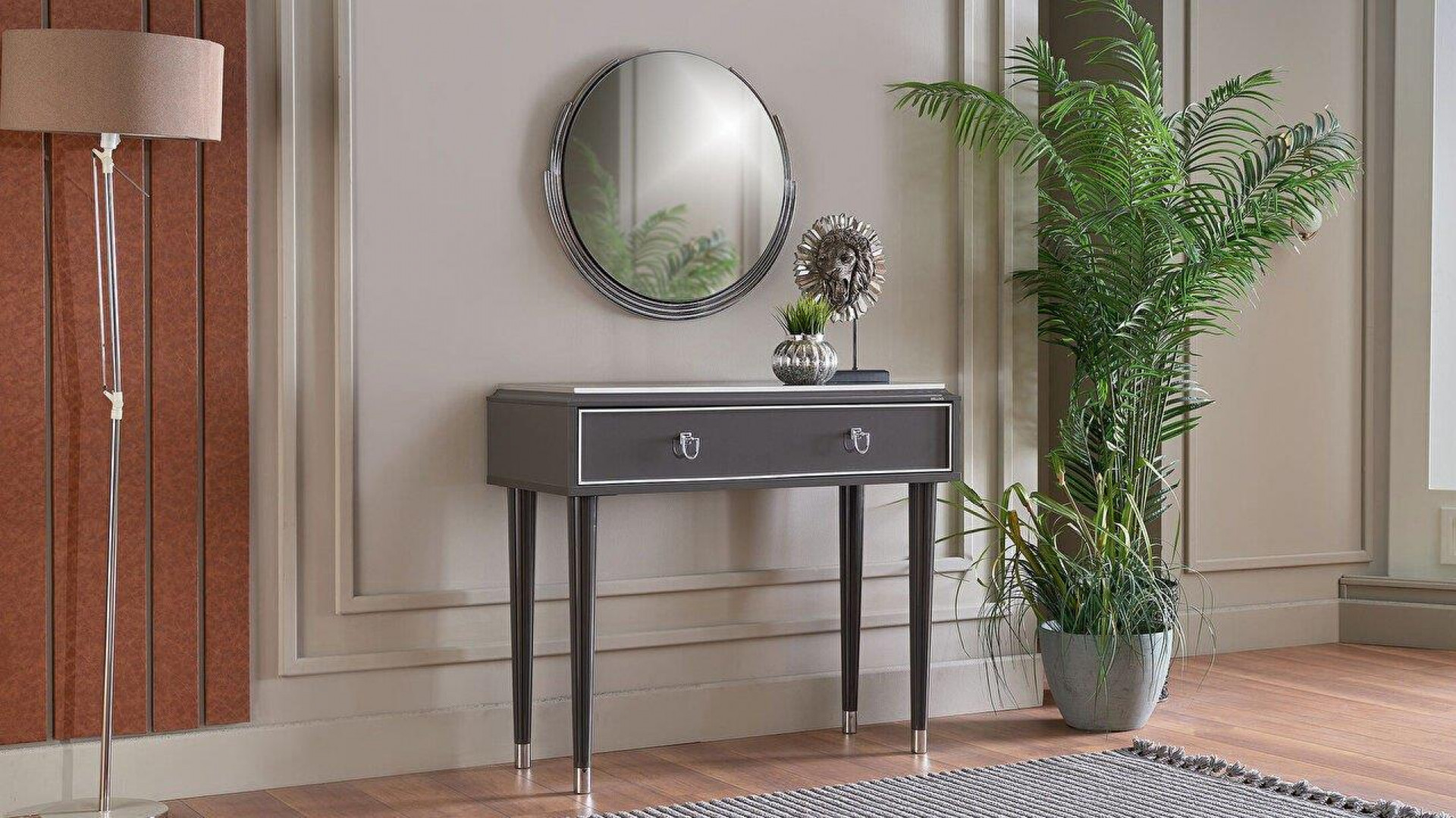 Gravita Schminktisch + Spiegel