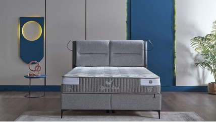 Hybrid Sleep Bettbox - Grau