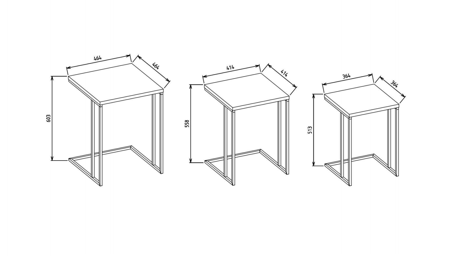 İndiana Beistelltisch