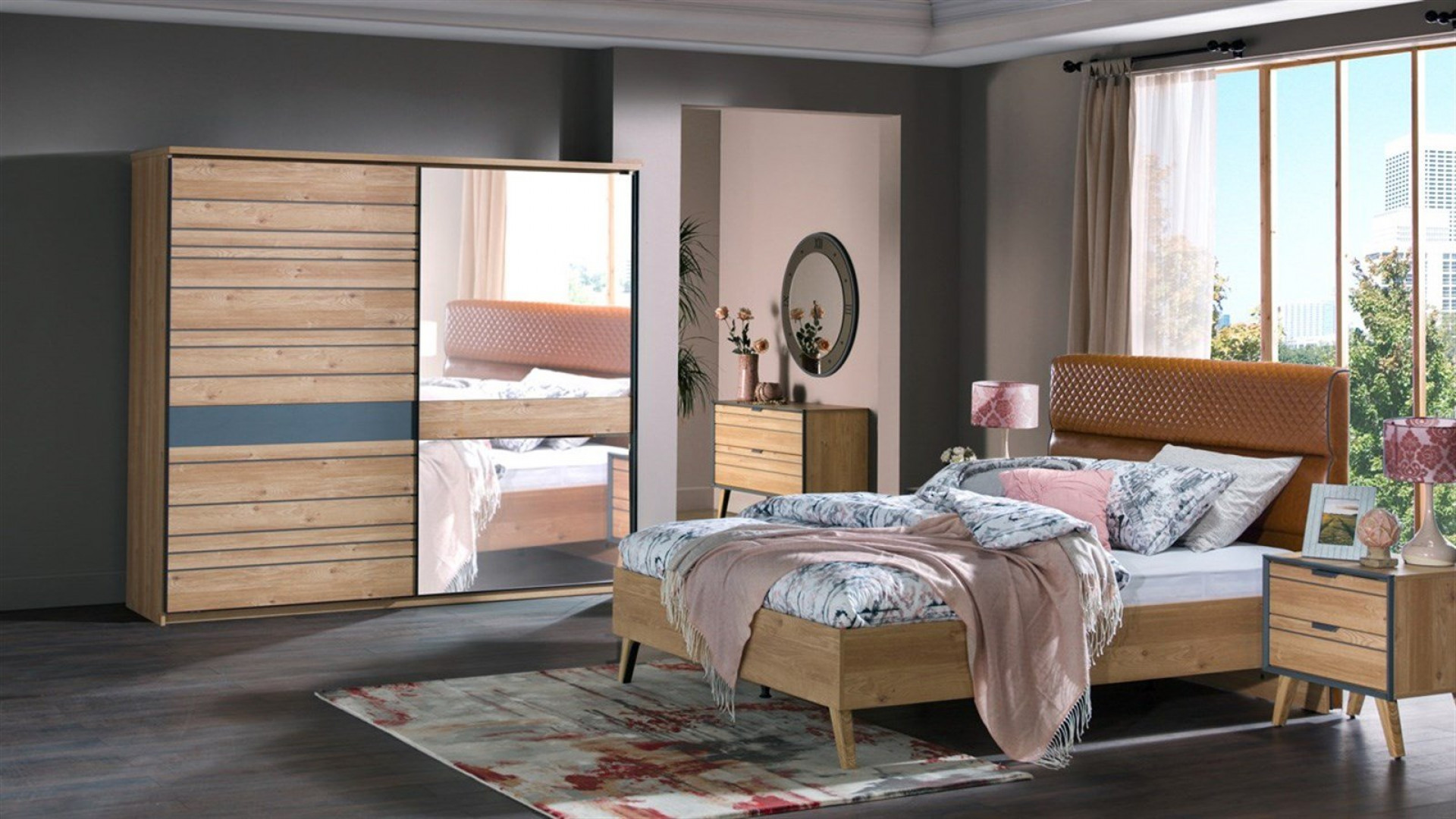 Indigo Schlafzimmer Set