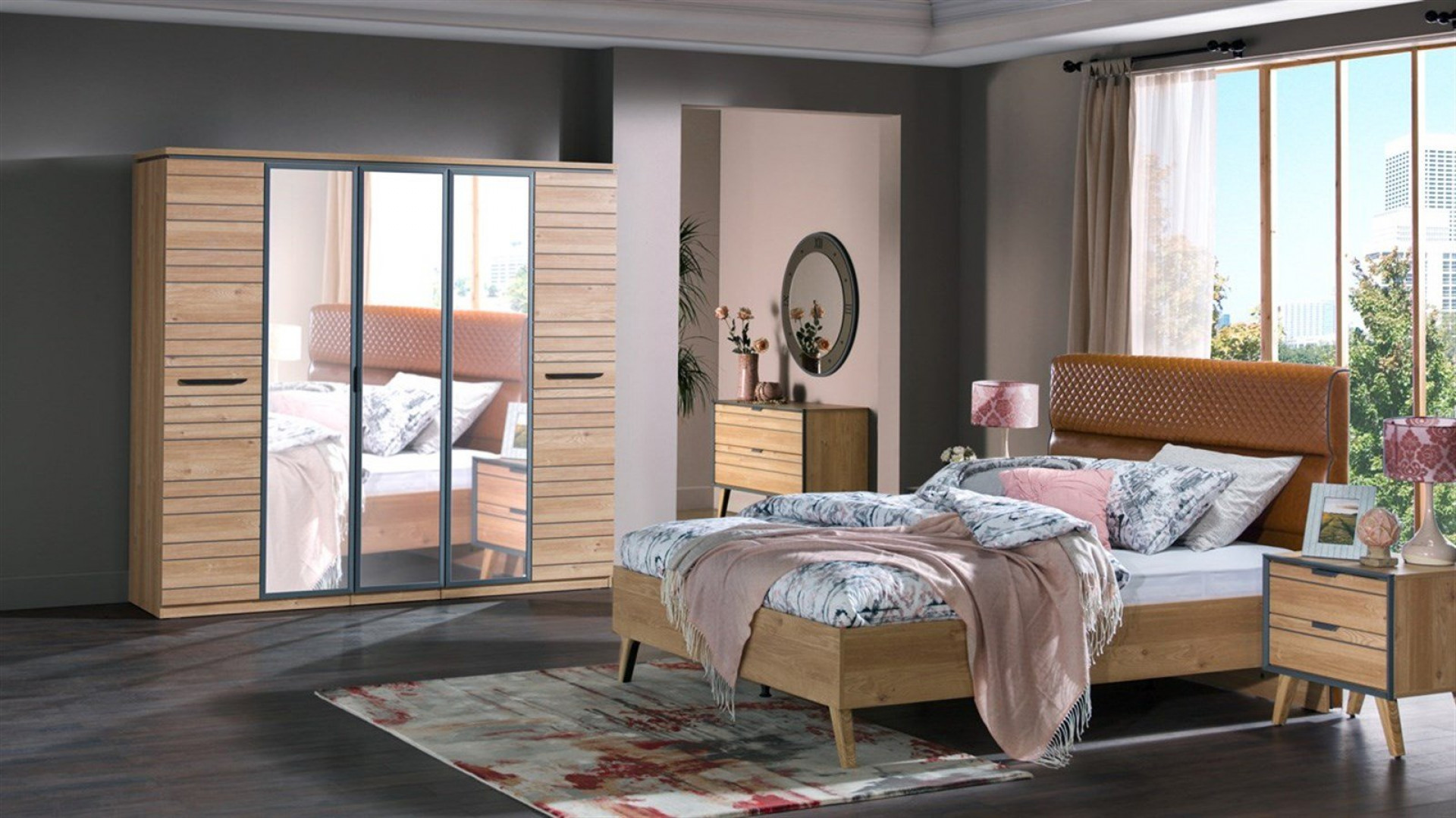 Indigo Schlafzimmer Set