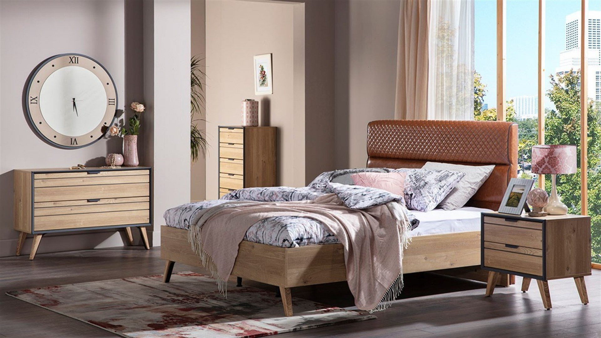 Indigo Schlafzimmer Set