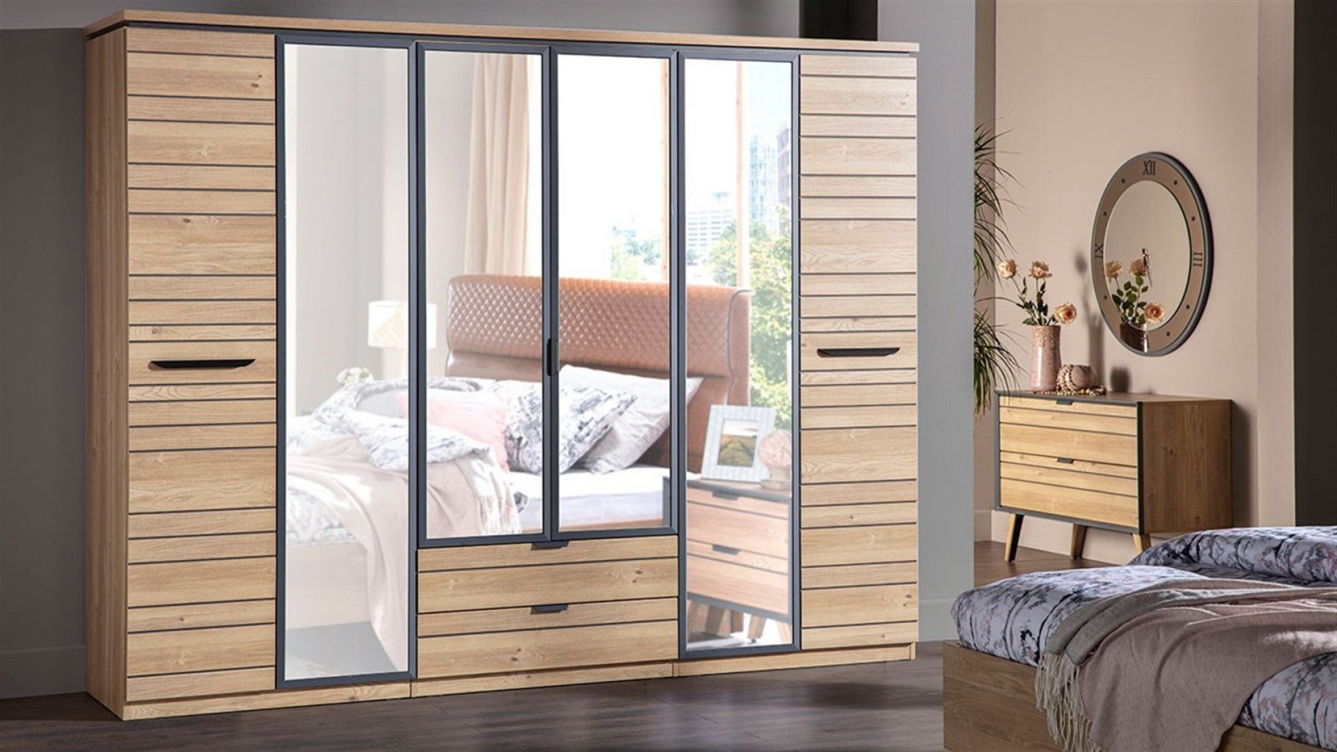 Indigo Schlafzimmer Set