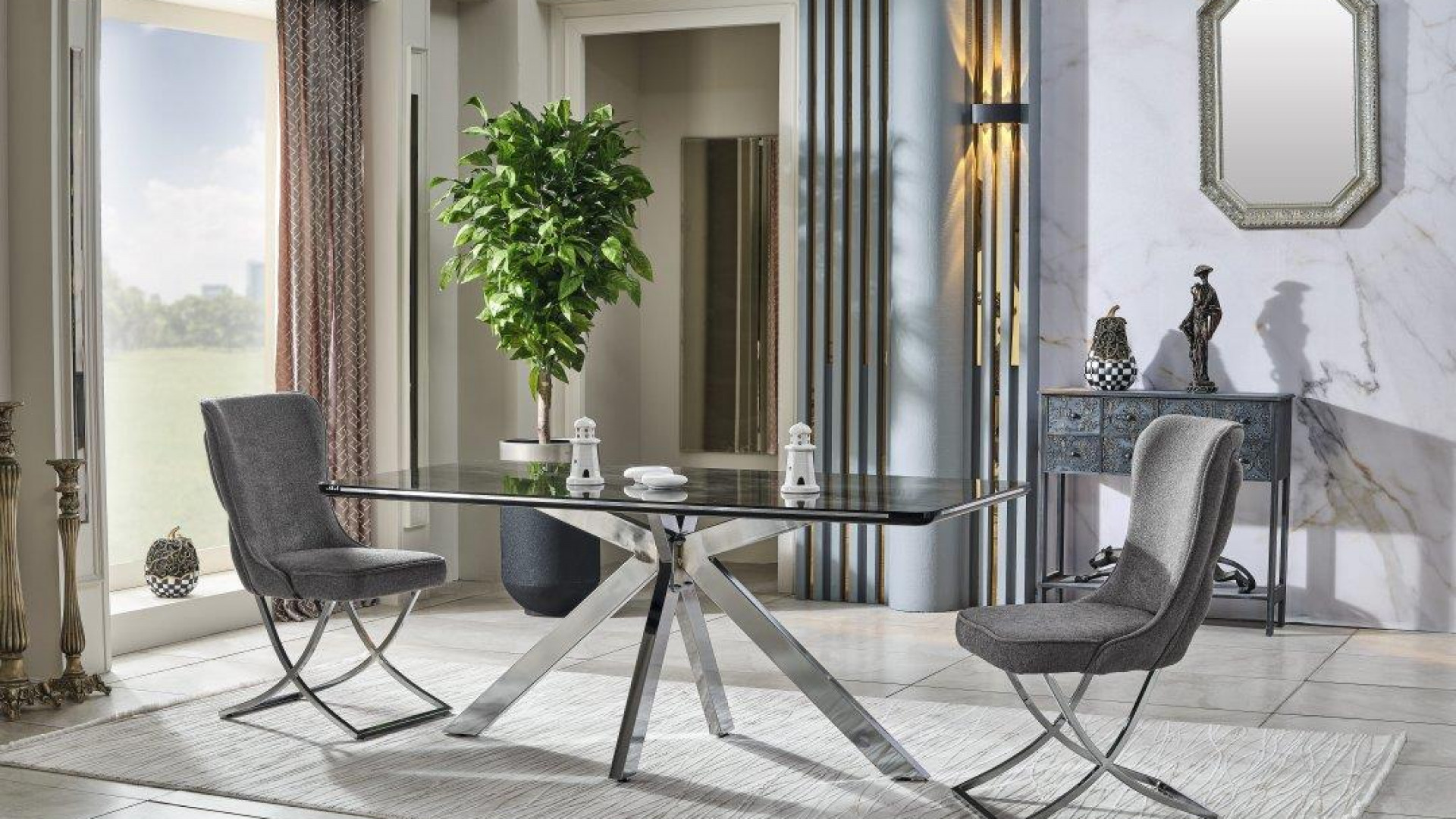 Karla Elite Esstisch-Set