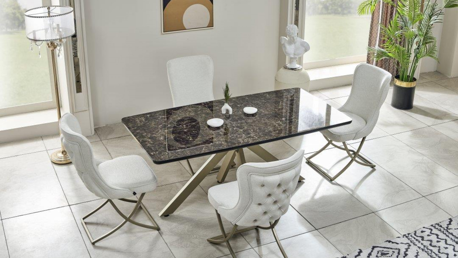 Karla Soft Esstisch-Set