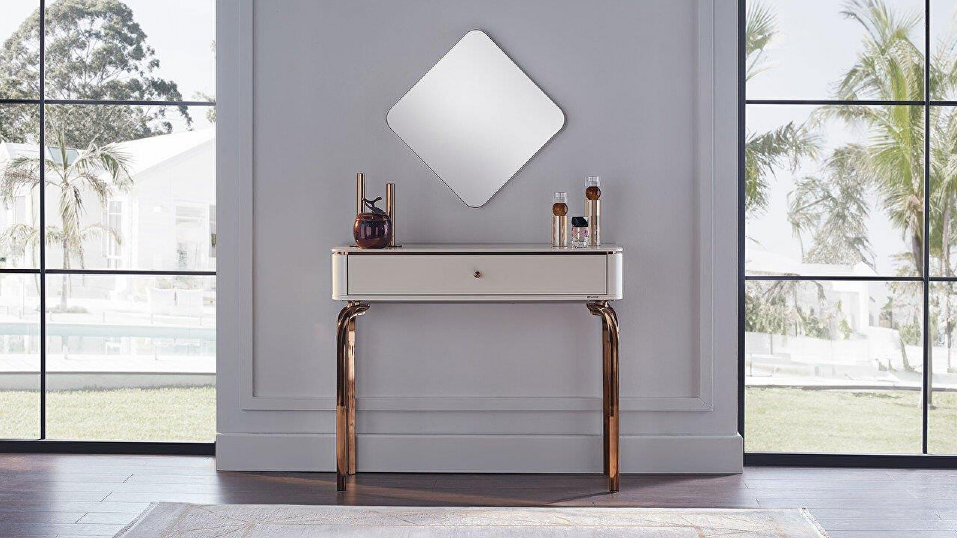 Larissa Schminktisch + Spiegel