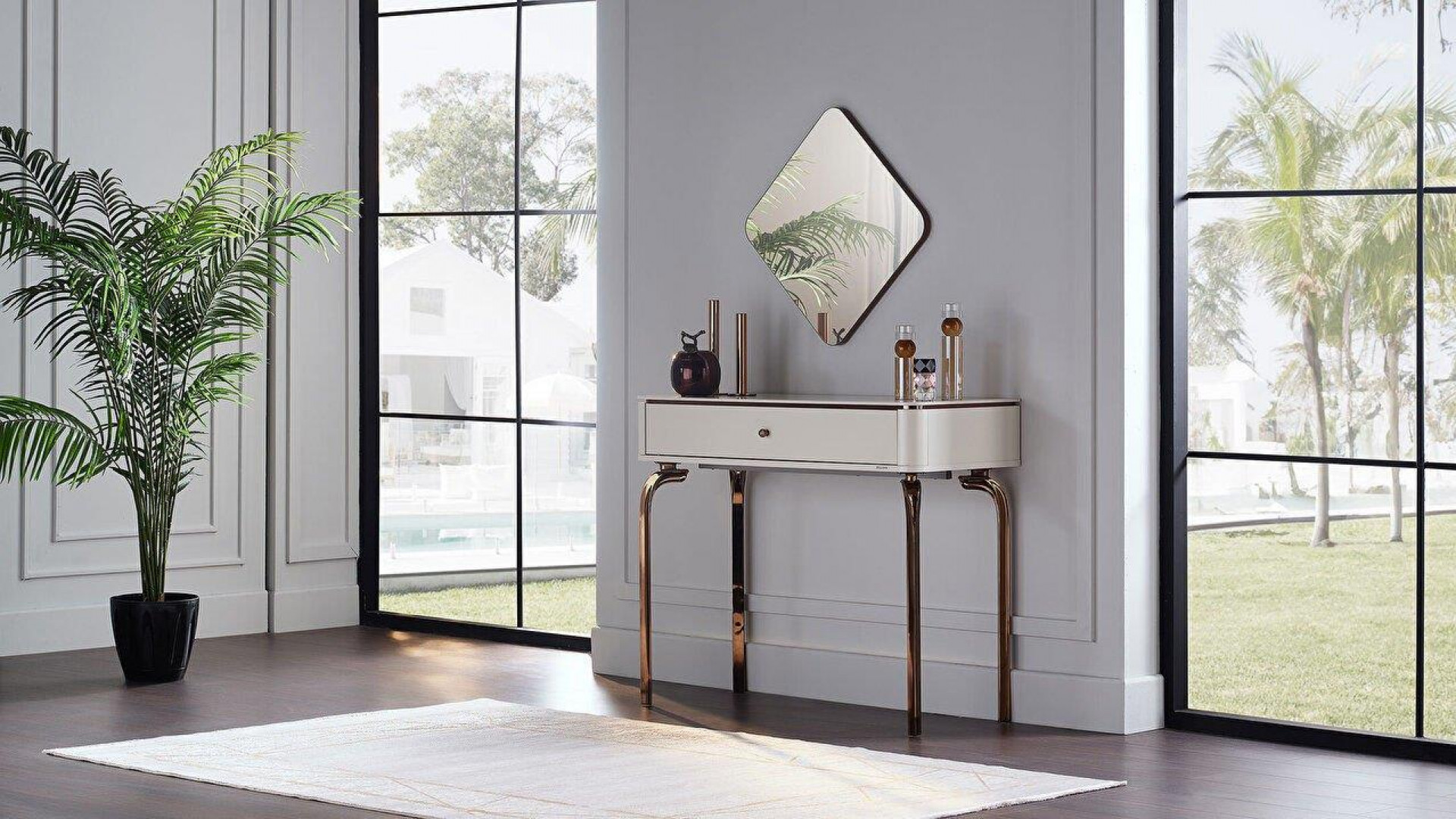 Larissa Schminktisch + Spiegel