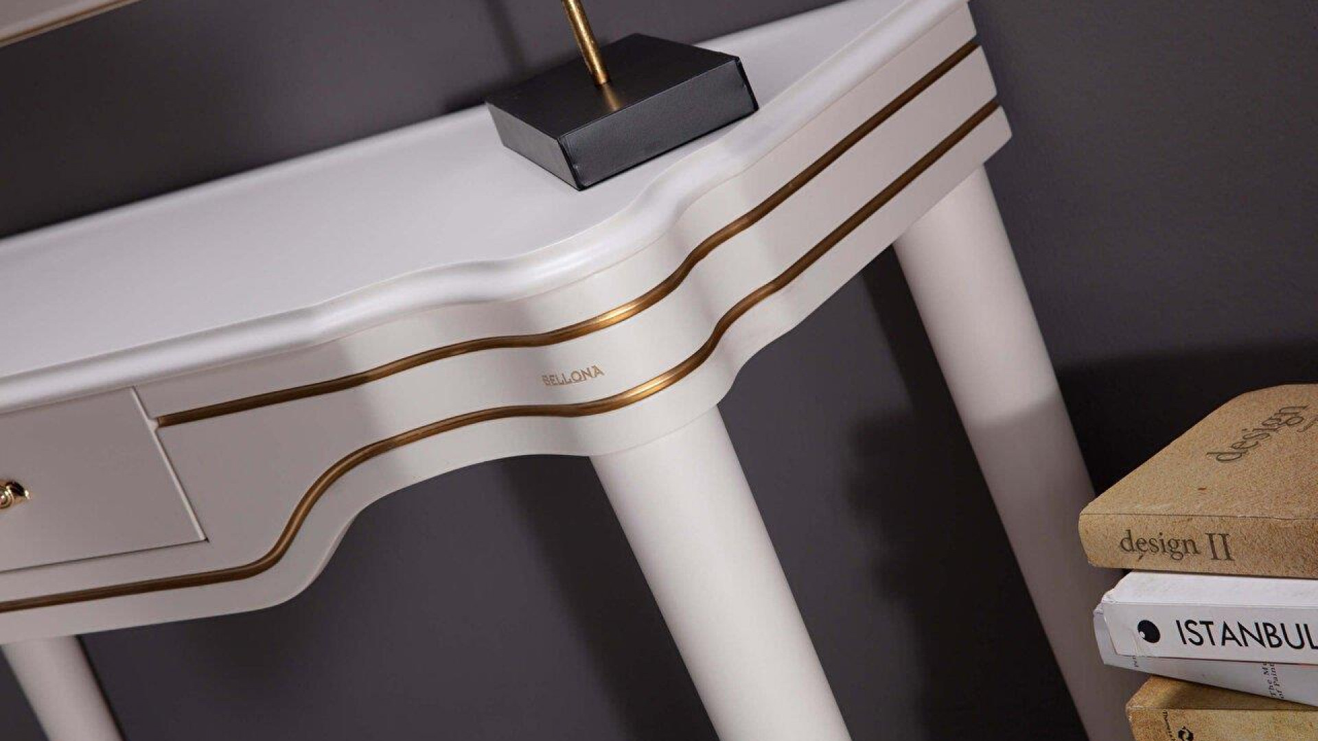 Napoli Schminktisch + Spiegel