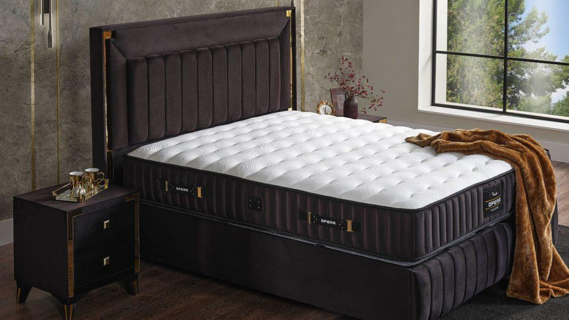 Opera Bettbox + Kopfteil