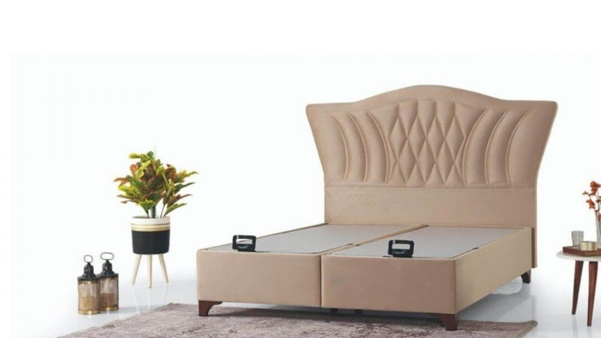 Ottoman Bettbox + Kopfteil