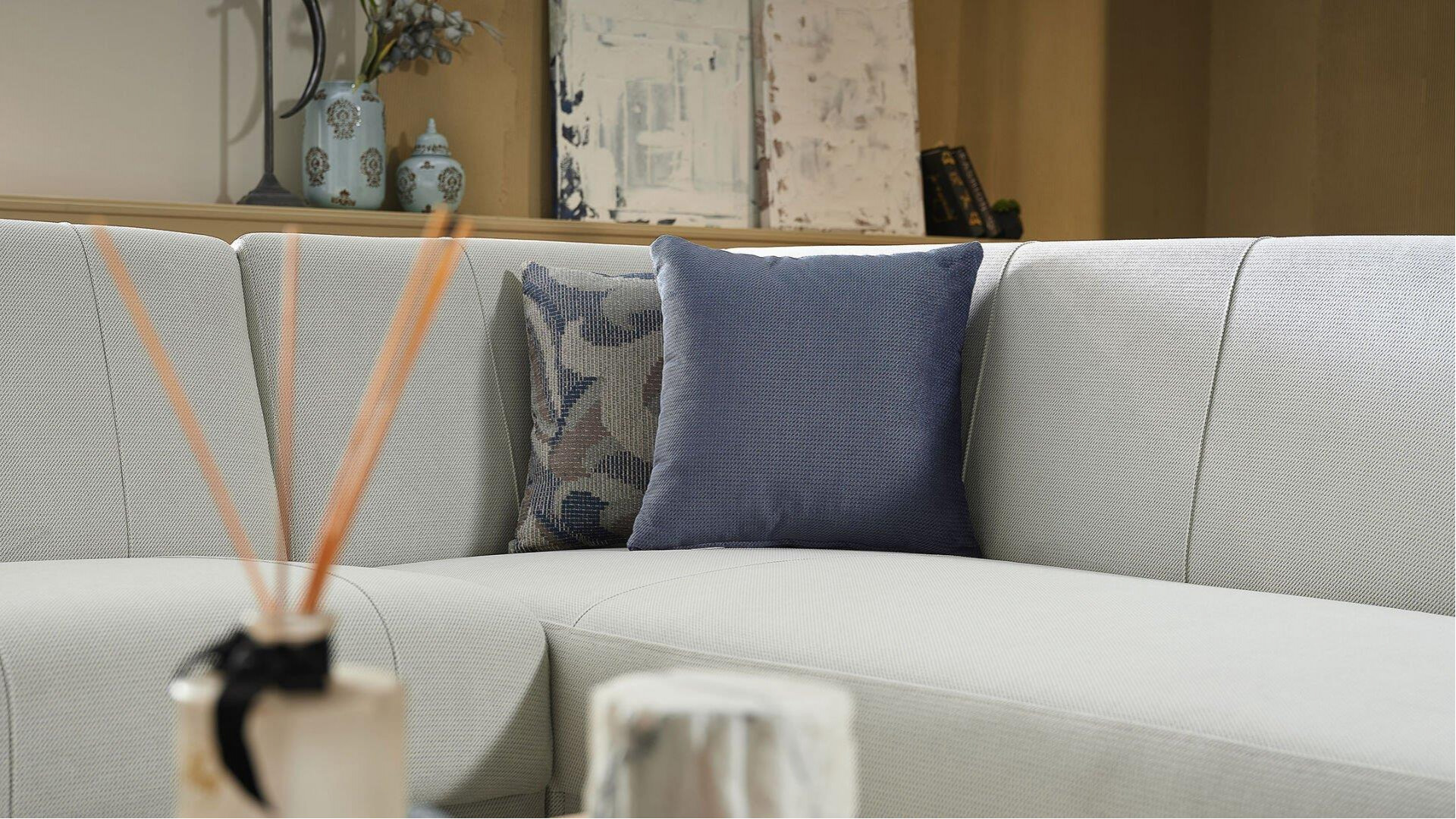 Porto Wohnlandschaft Grau