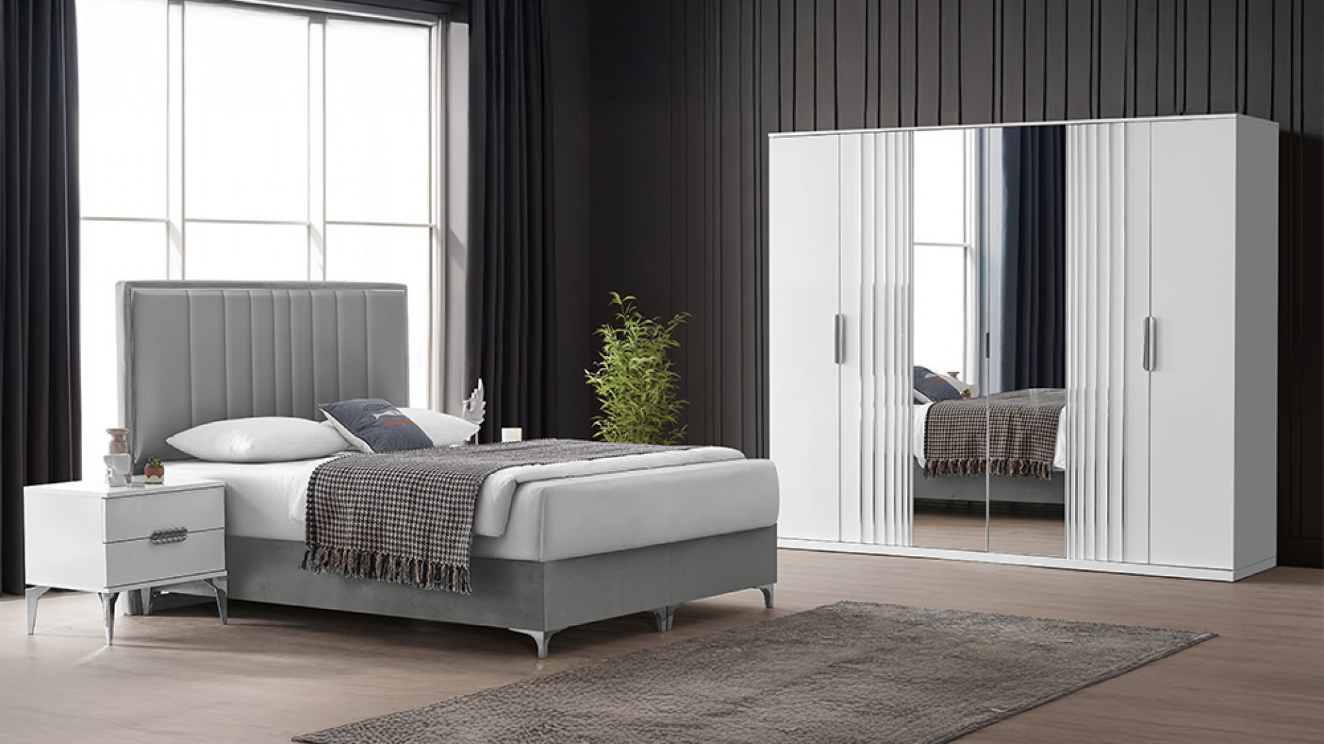 Portte Schlafzimmer-Set