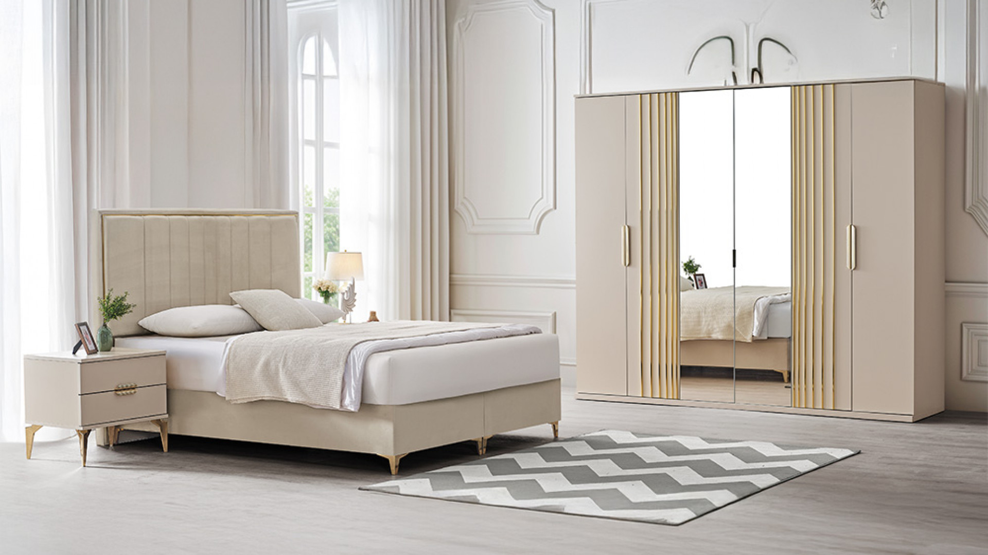 Portte Schlafzimmer-Set