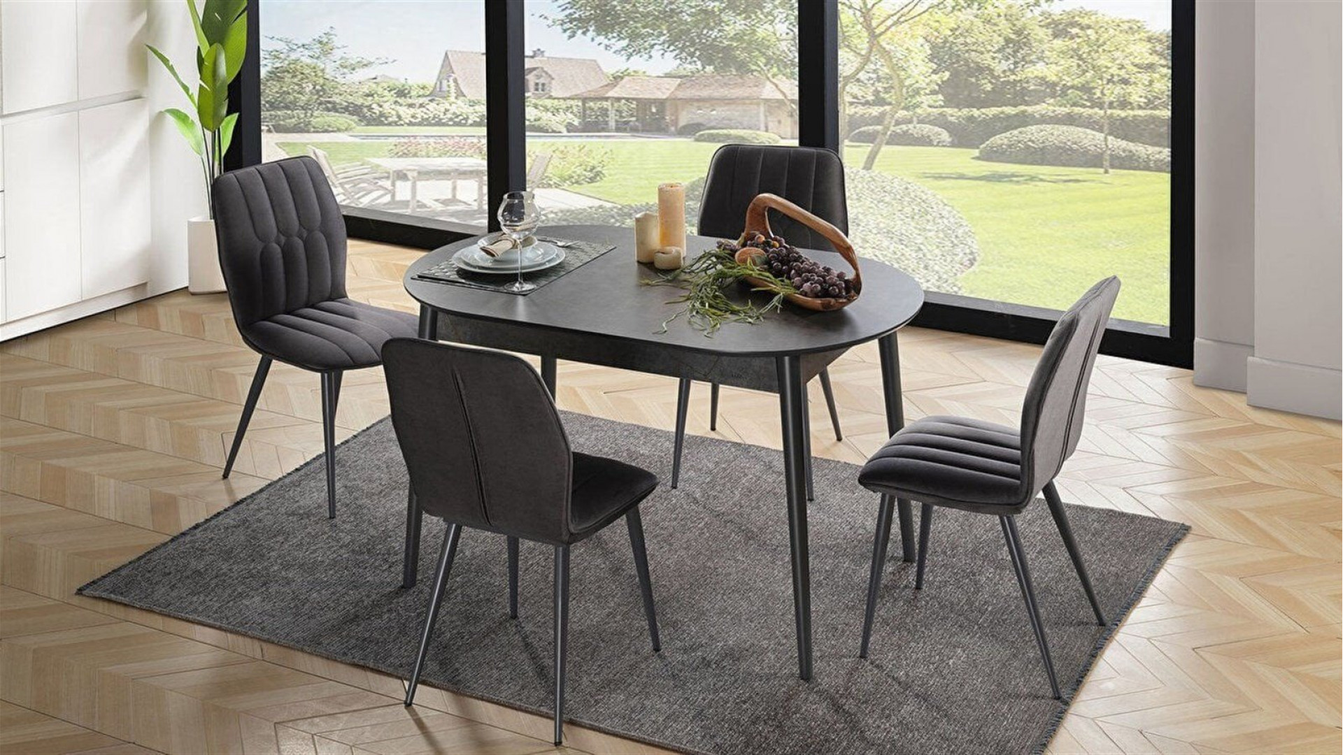 Pruva Essgruppe Grau