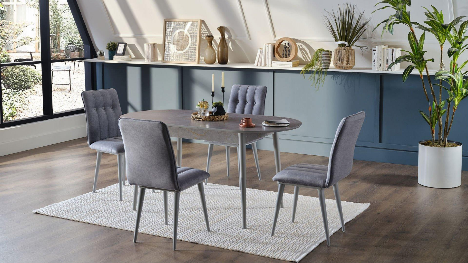 Pruva Essgruppe Grau