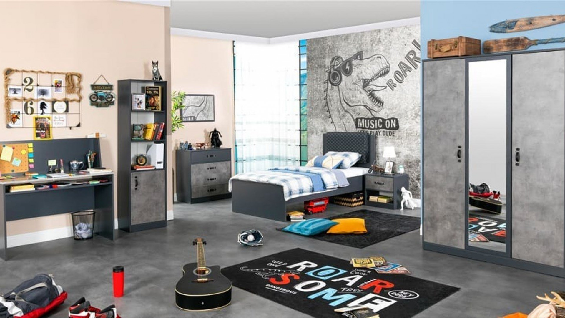 Retro Jugendzimmer Set