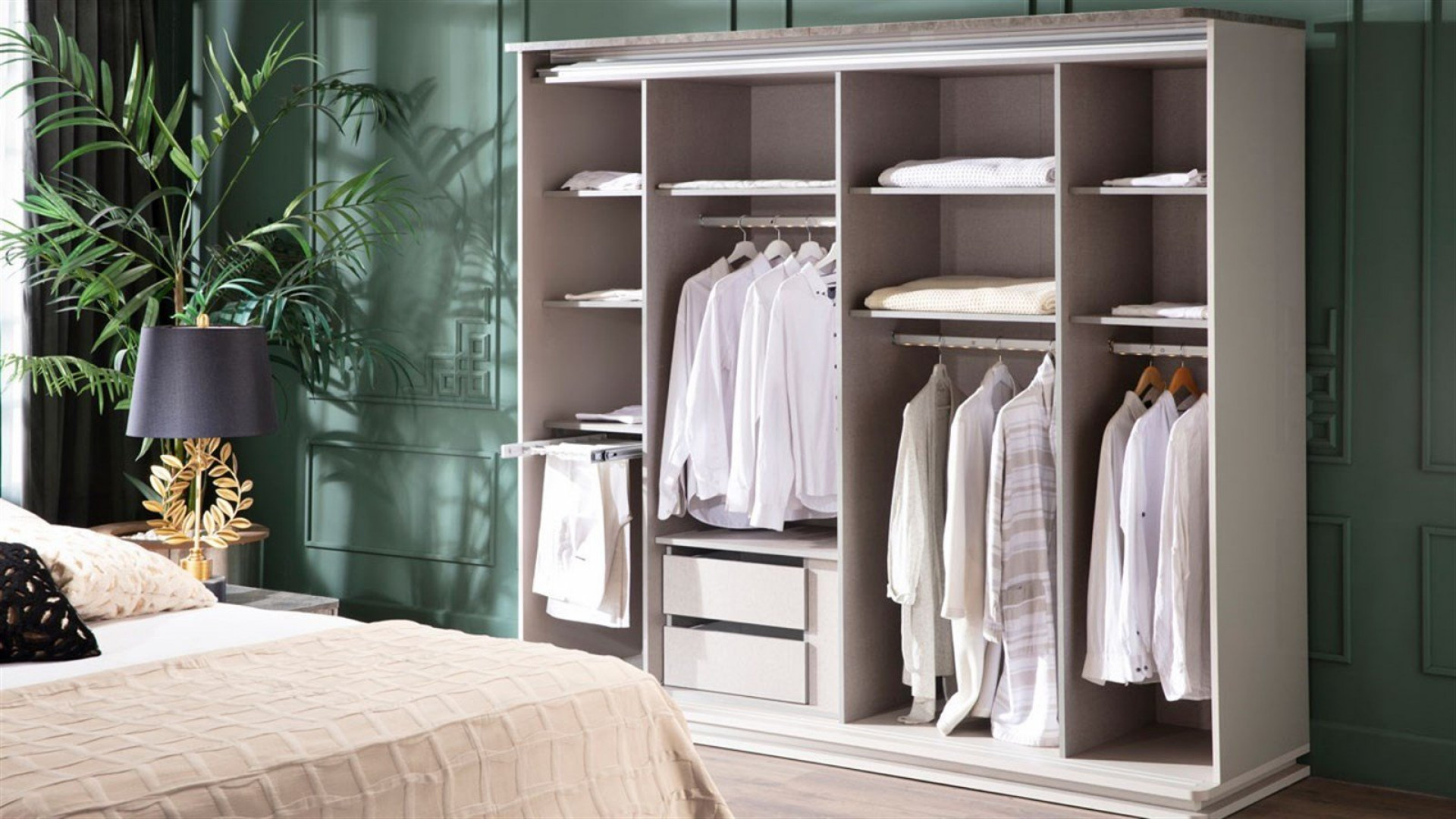 Serra (Stauraum) Schlafzimmer Set