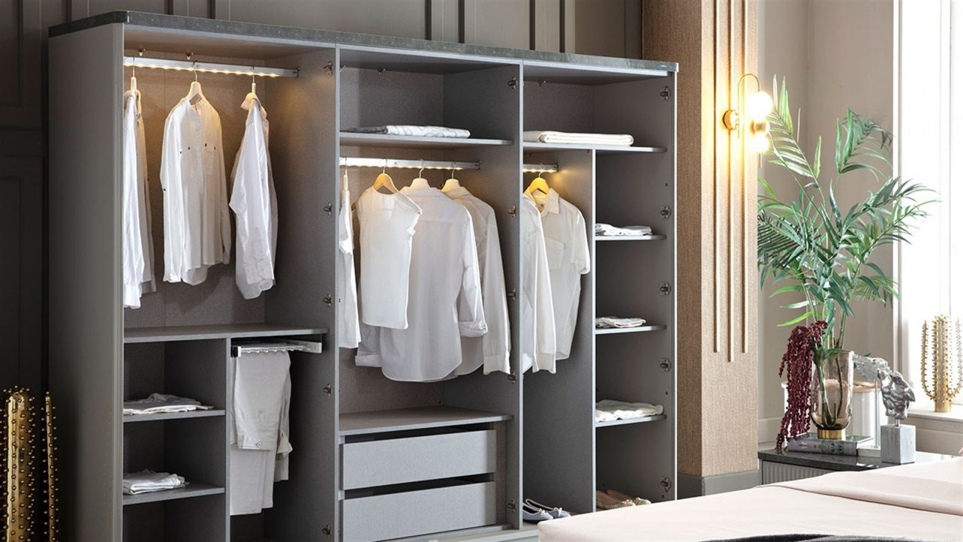 Serra (Stauraum) Schlafzimmer Set