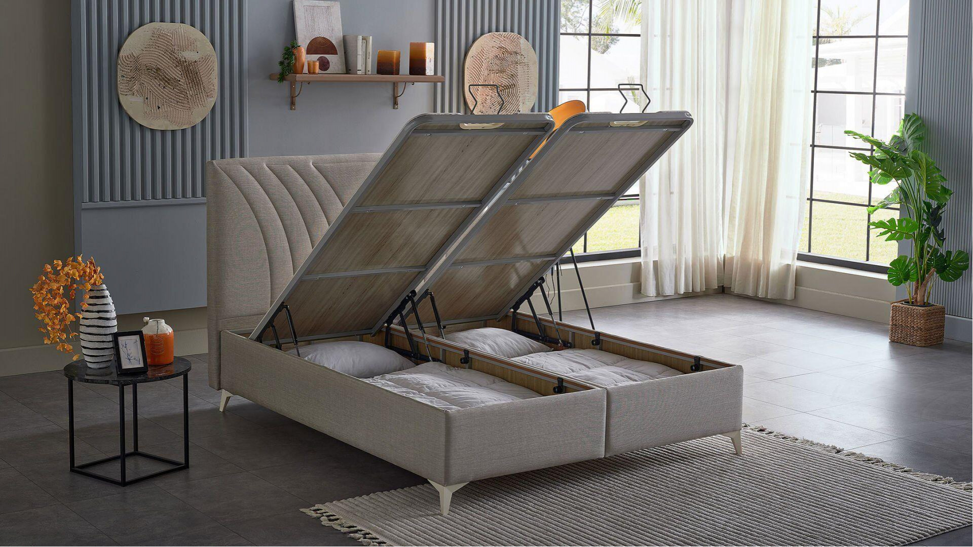 Smart Form S Bettbox - Stoff