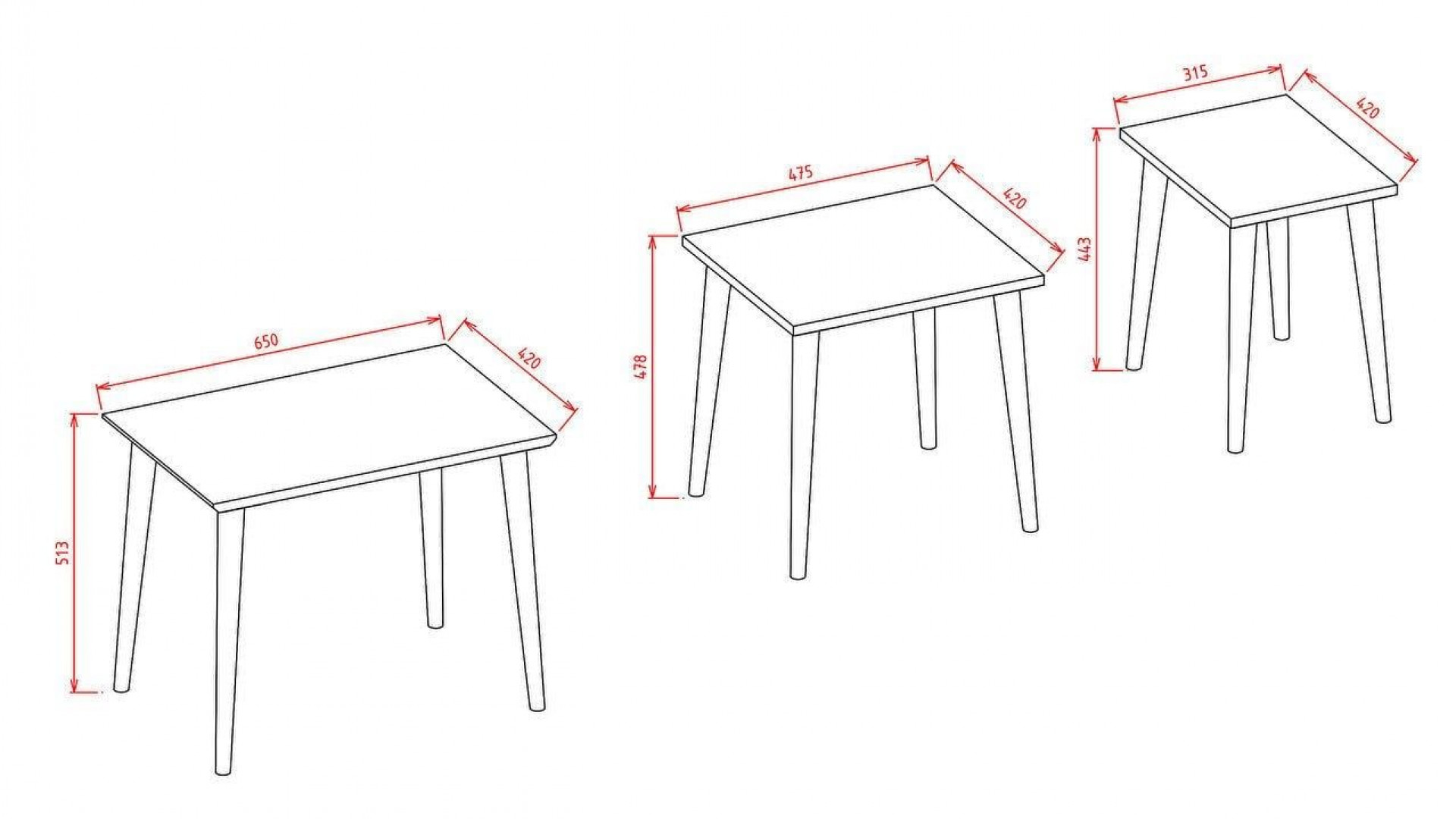 Valencia Beistelltisch