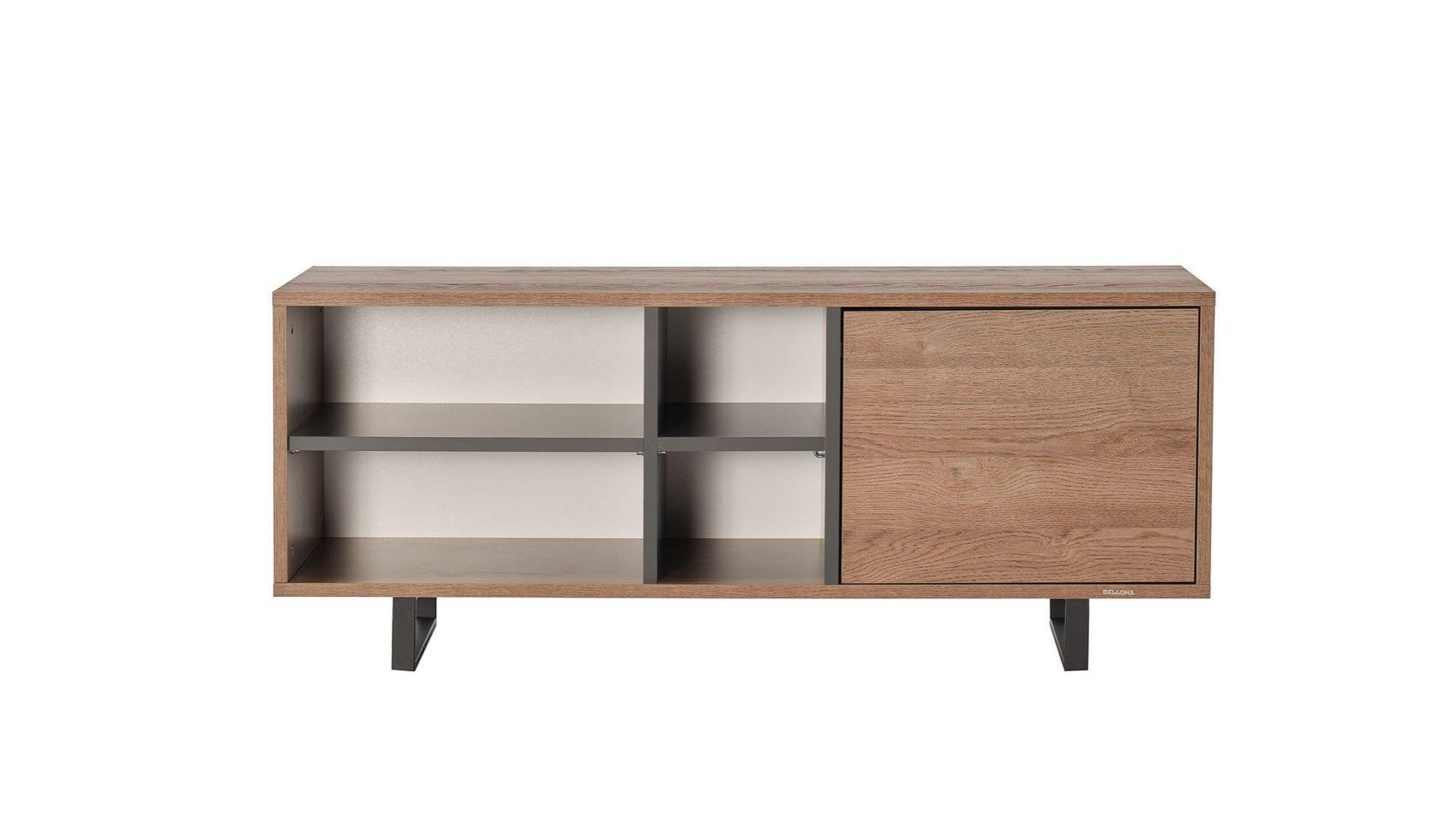 Vina Lowboard - Nuss/Anthrazit