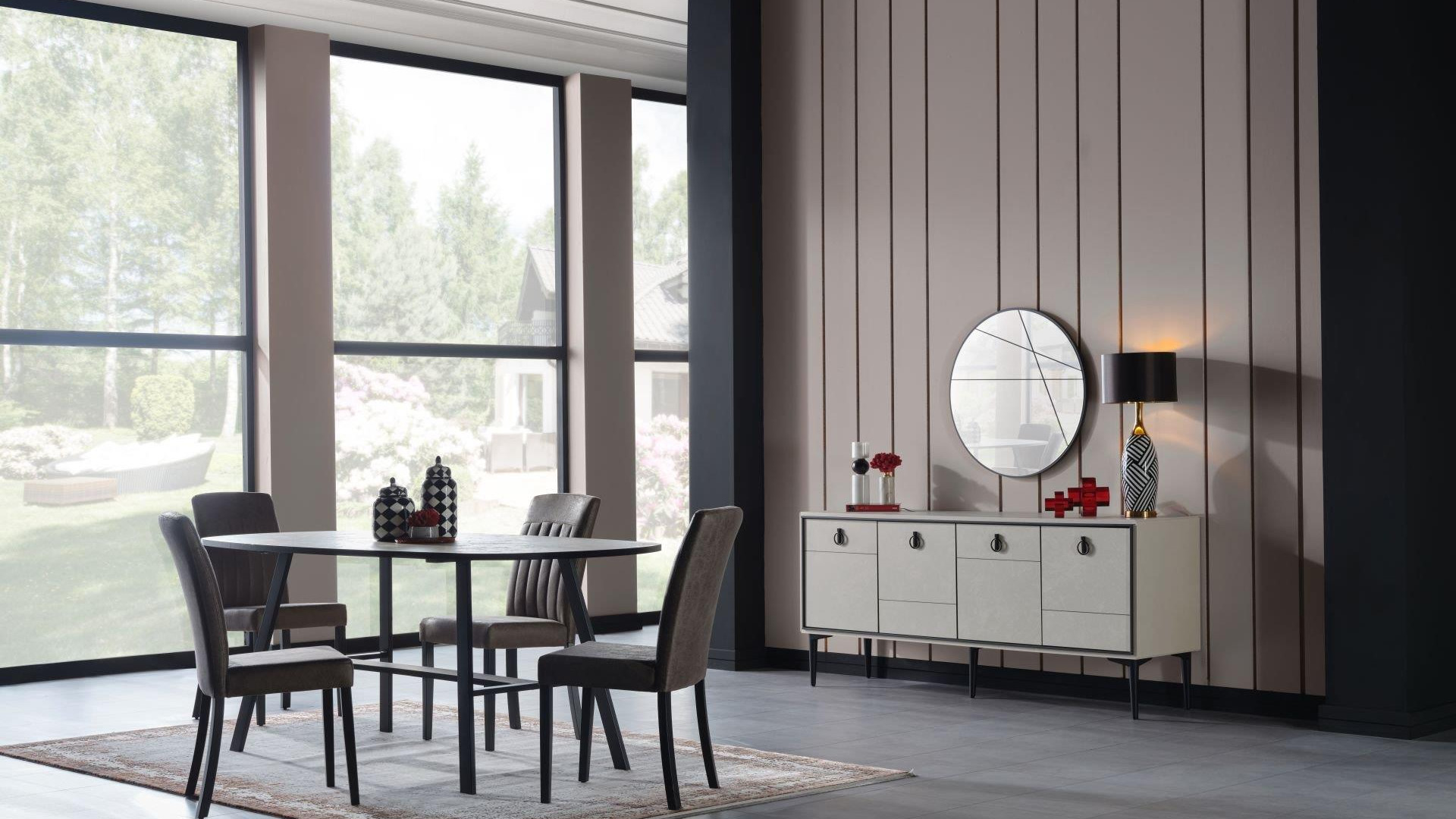 Vista Esszimmer Set Krem