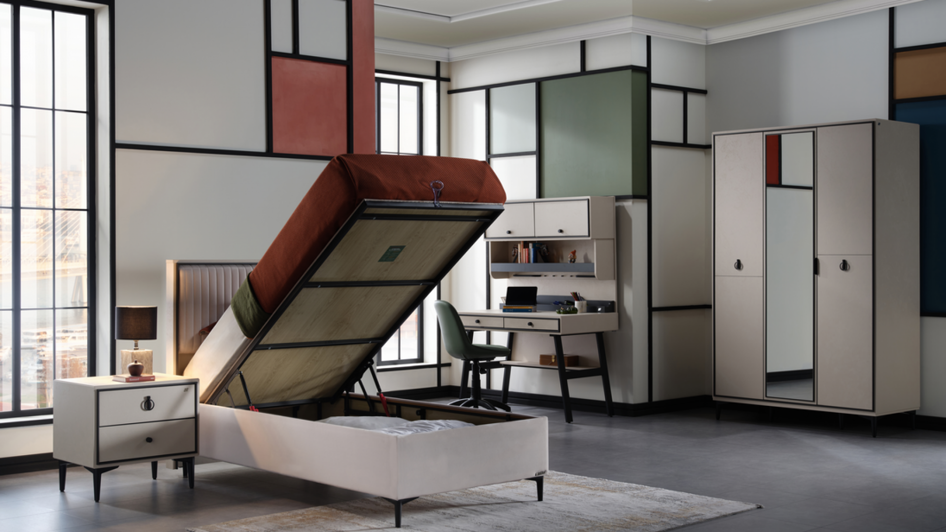 Vista Jungedzimmer-Set