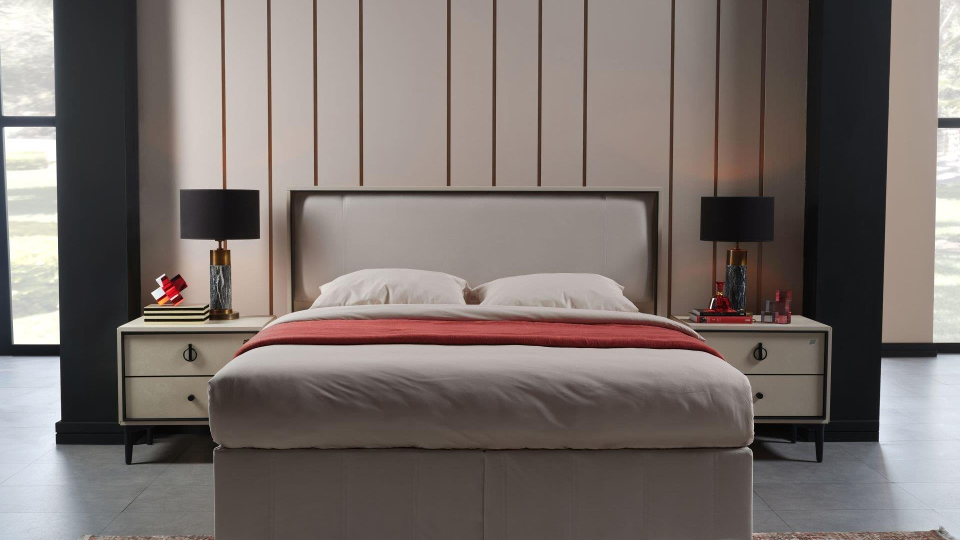 Vista Schlafzimmer Set Krem