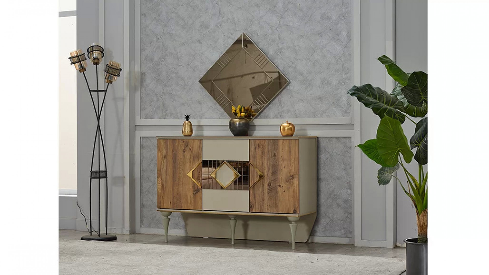 Gold Schlafzimmer-Set