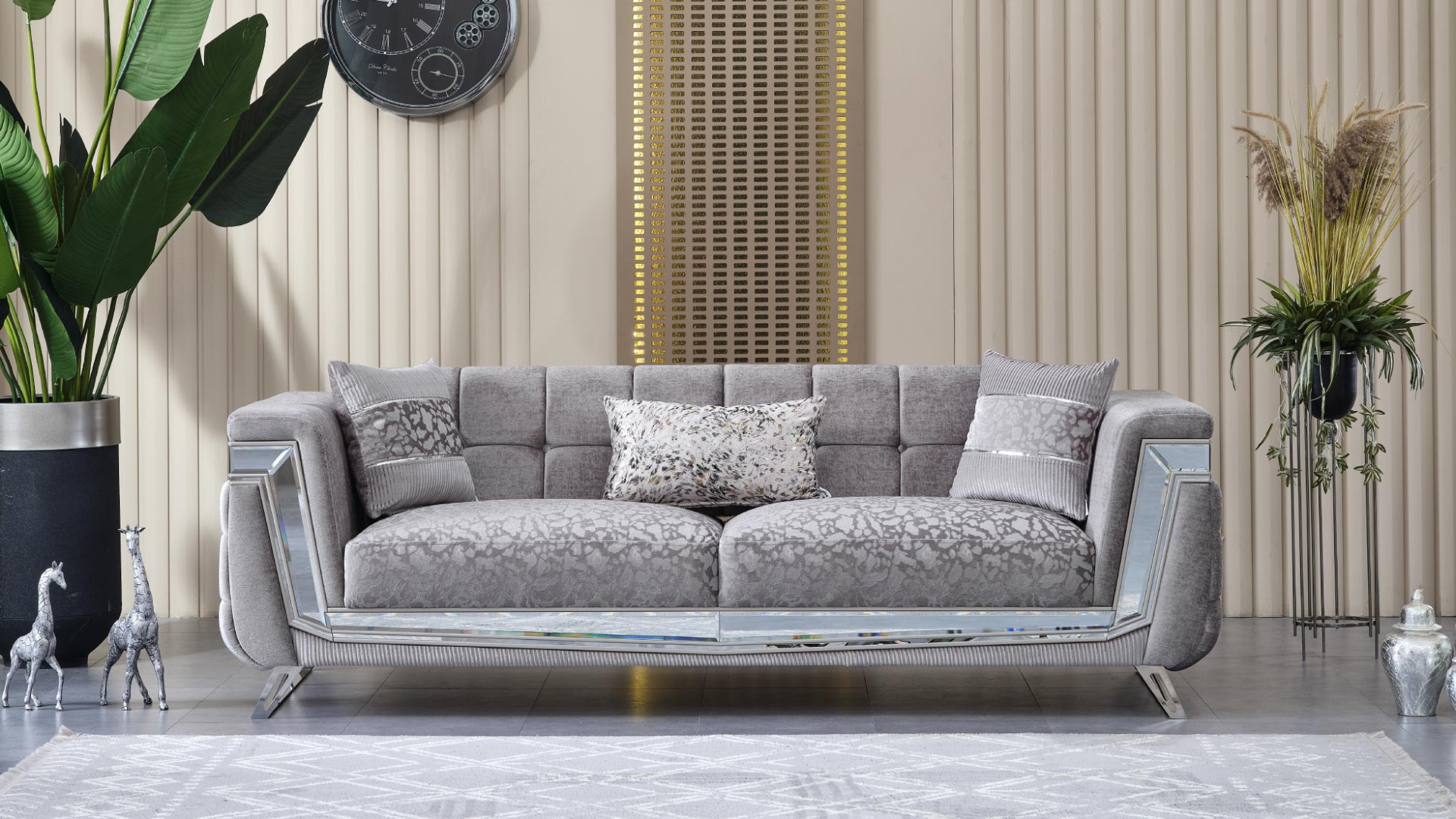 Milano Sitzgruppe (Gümüş)