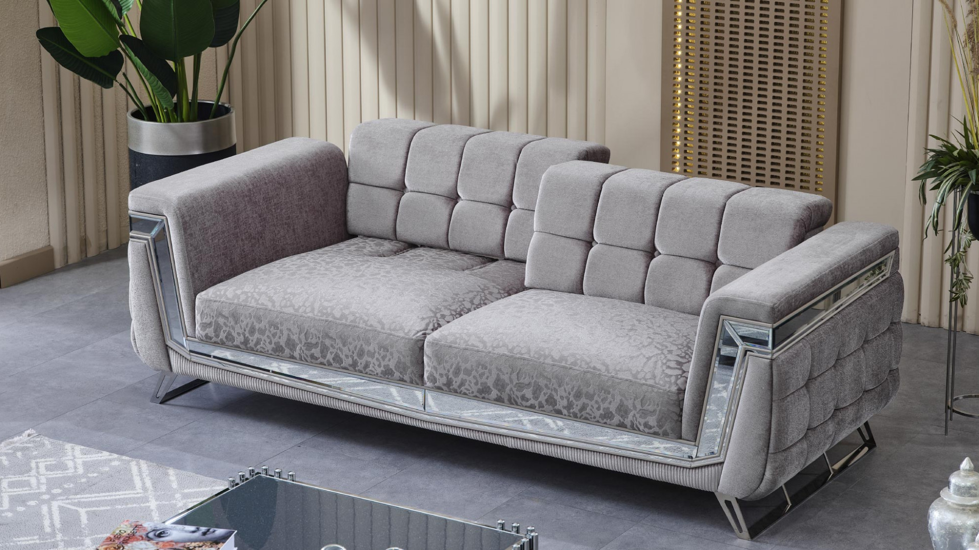 Milano Sitzgruppe (Gümüş)