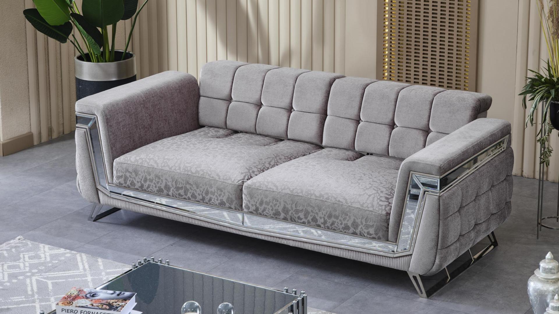 Milano Sitzgruppe (Gümüş)