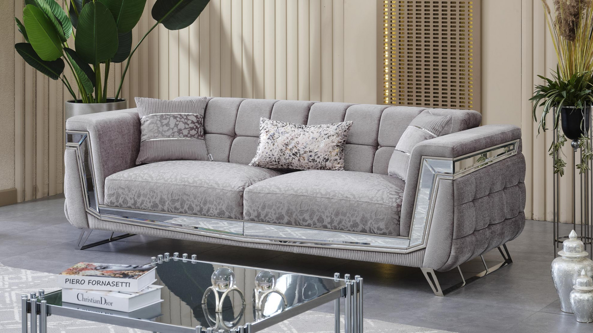 Milano Sitzgruppe (Gümüş)