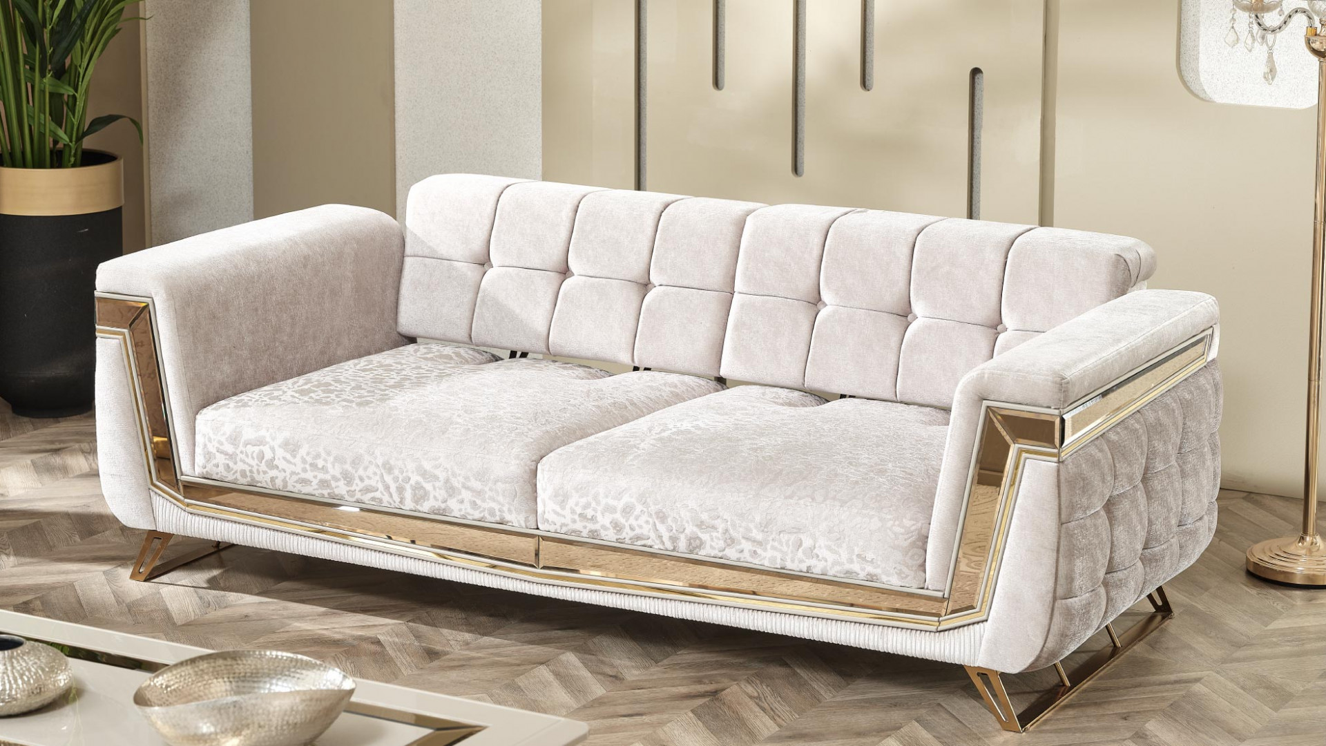 Milano Sitzgruppe (Gold)