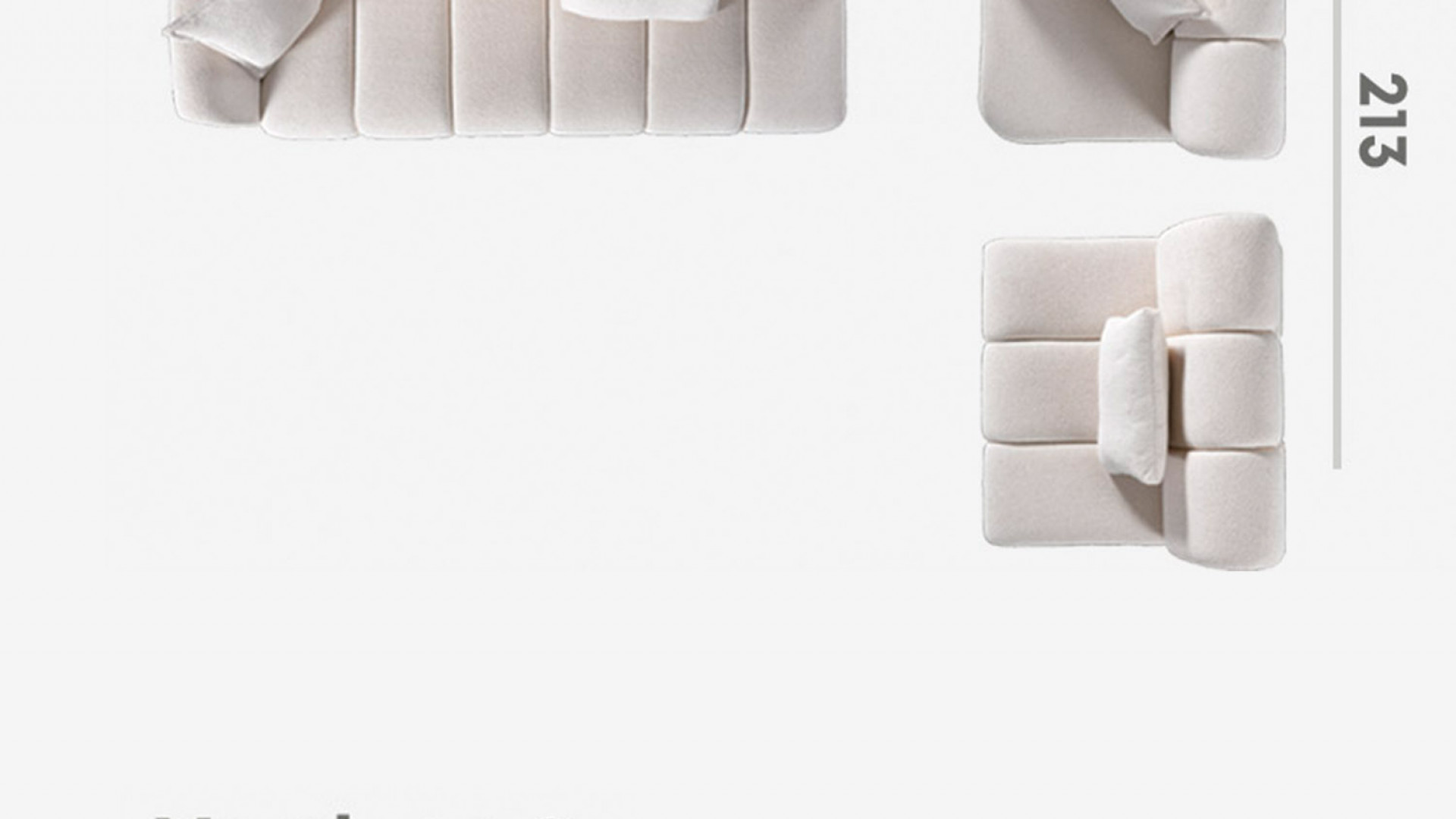 Orlando Modulares Ecksofa