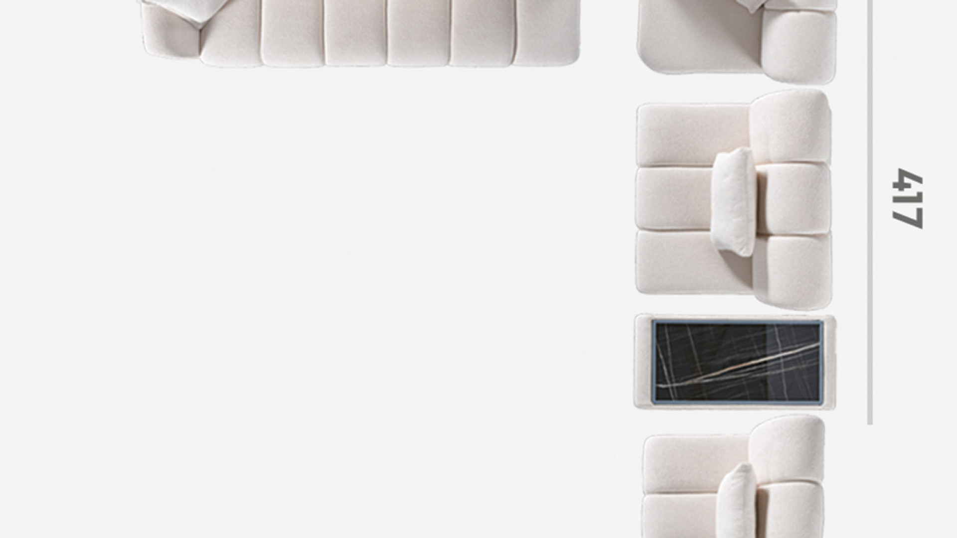 Orlando Modulares Ecksofa