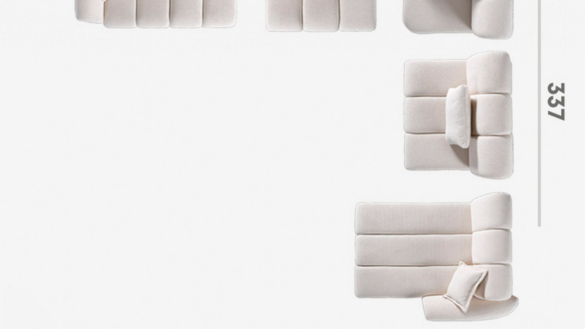 Orlando Modulares Ecksofa