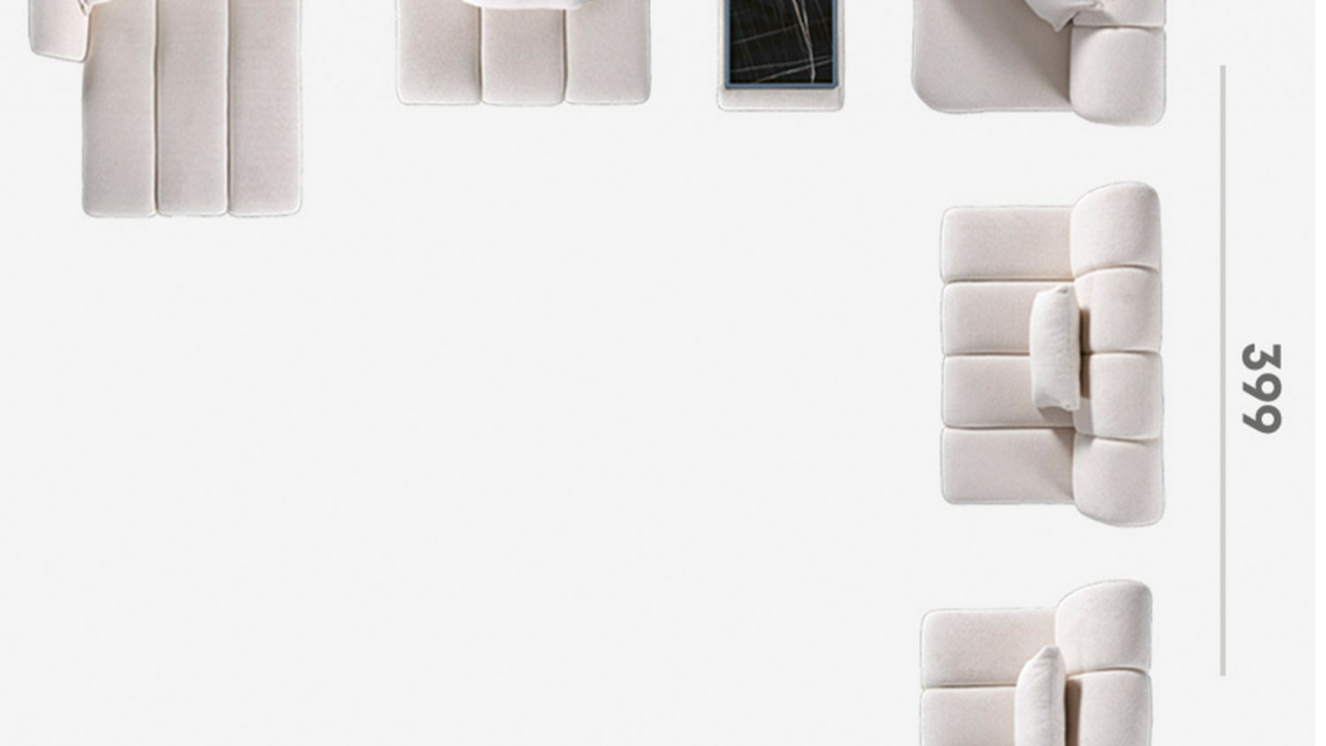 Orlando Modulares Ecksofa