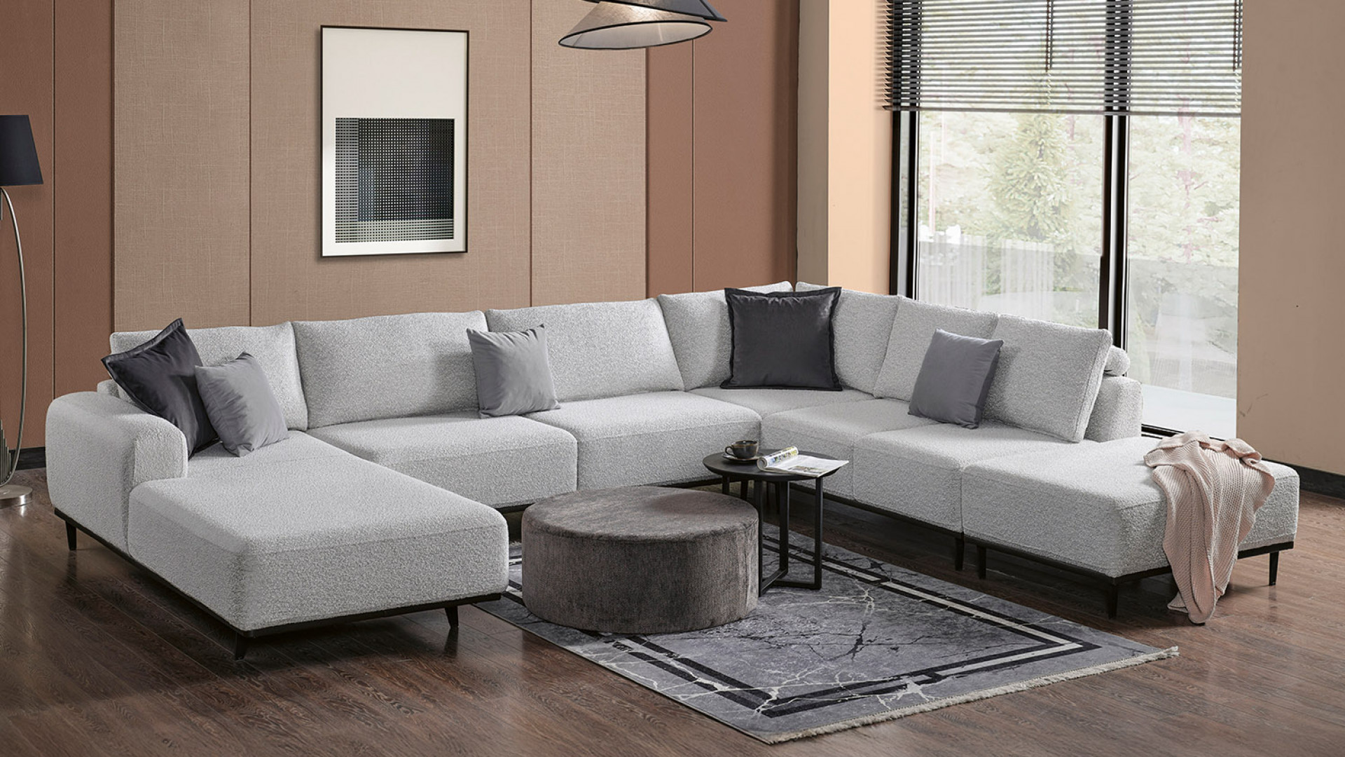 Viera Modulares Ecksofa