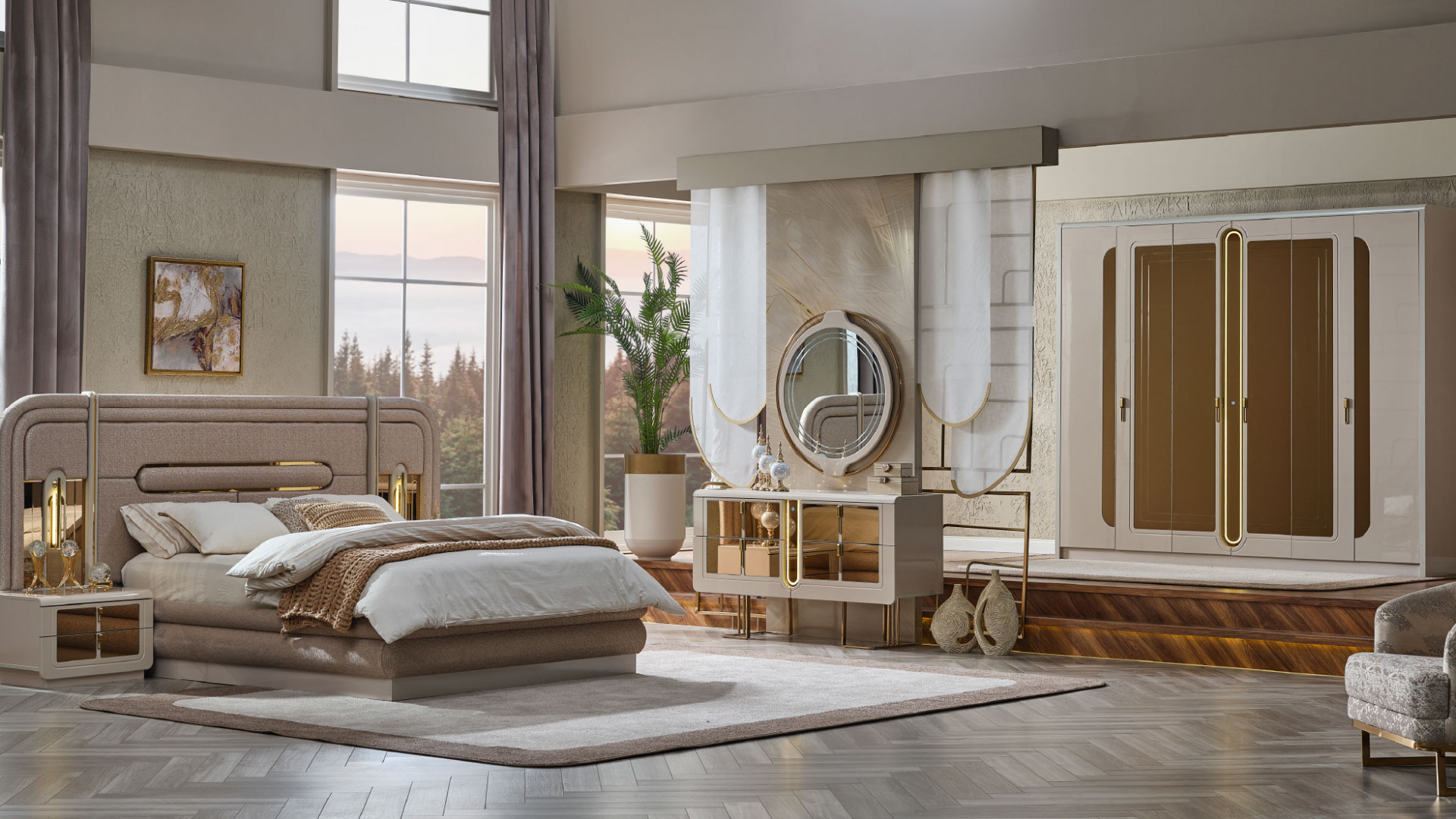 Monza Schlafzimmer-Set