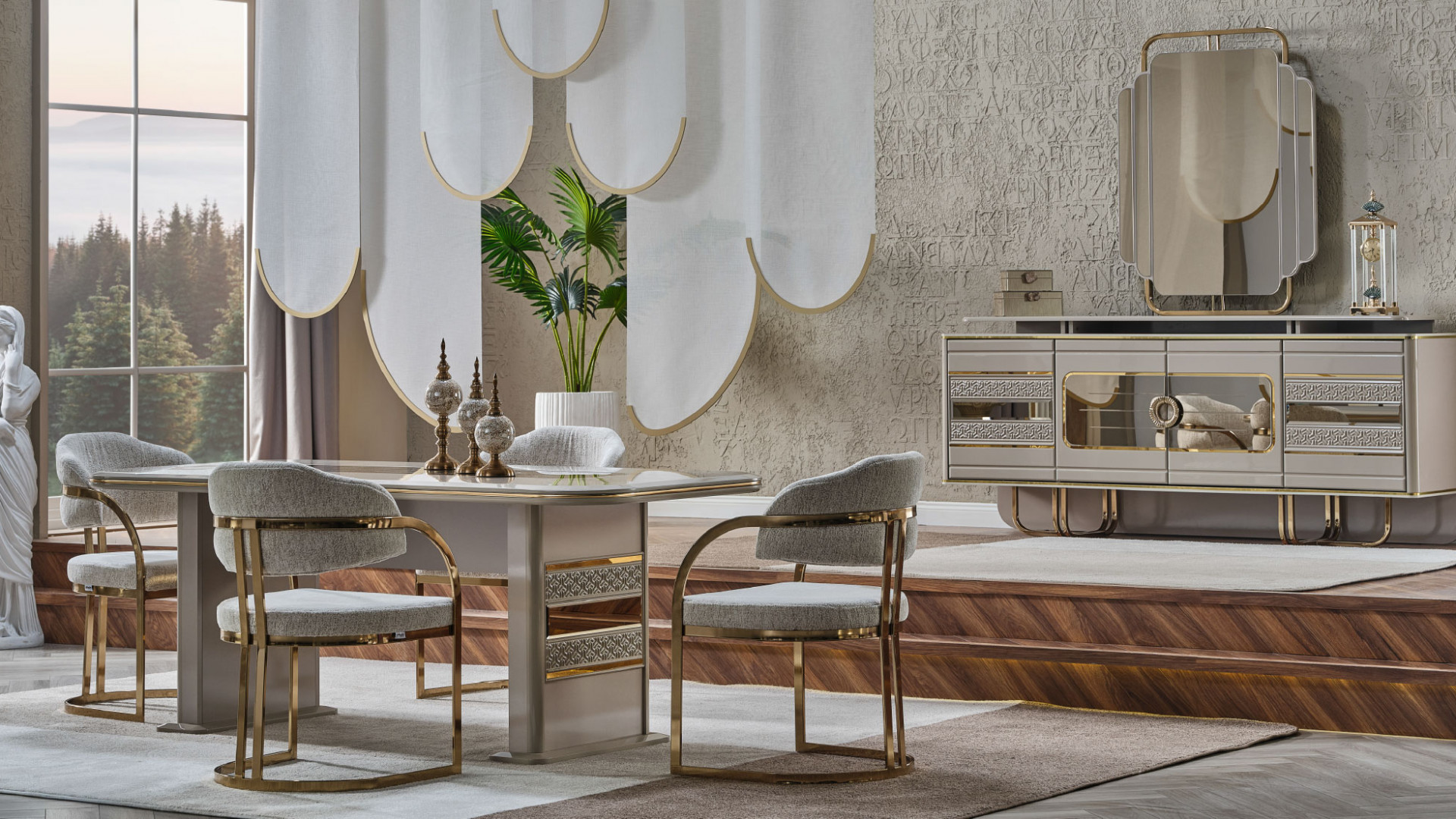 Delüx Esszimmer-Set